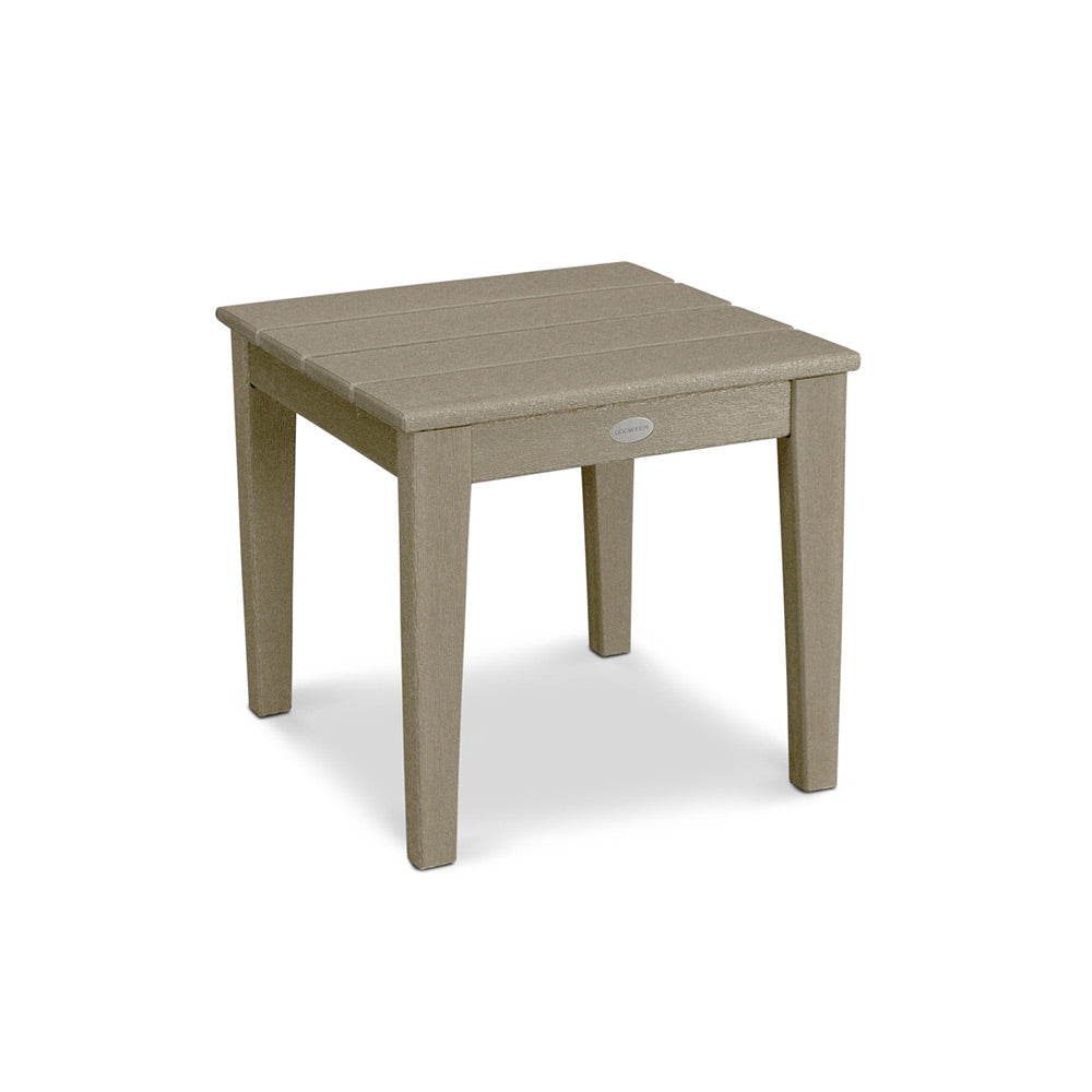 POLYWOOD Newport 18" Square End Table 9
