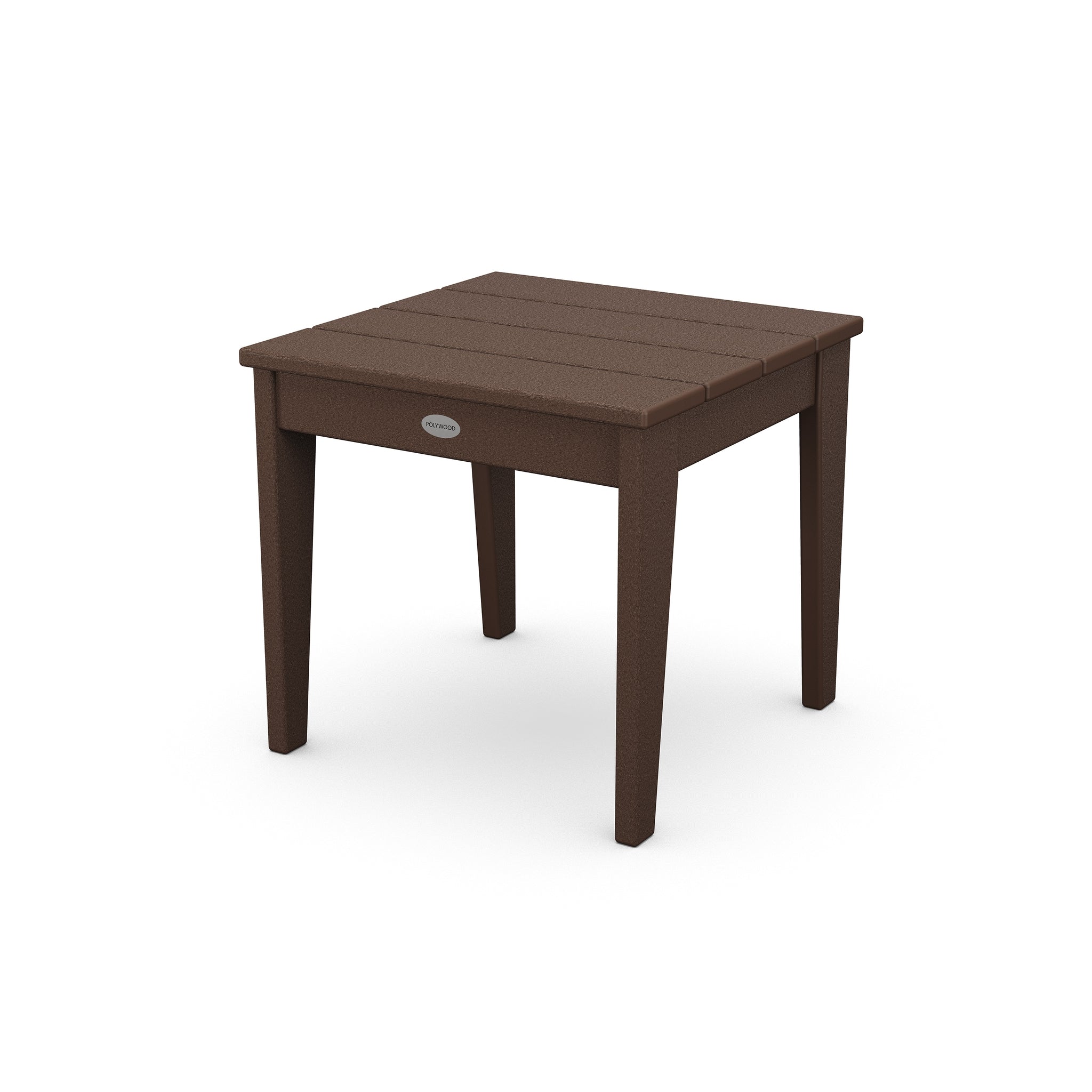 POLYWOOD Newport 18" Square Side Table 4
