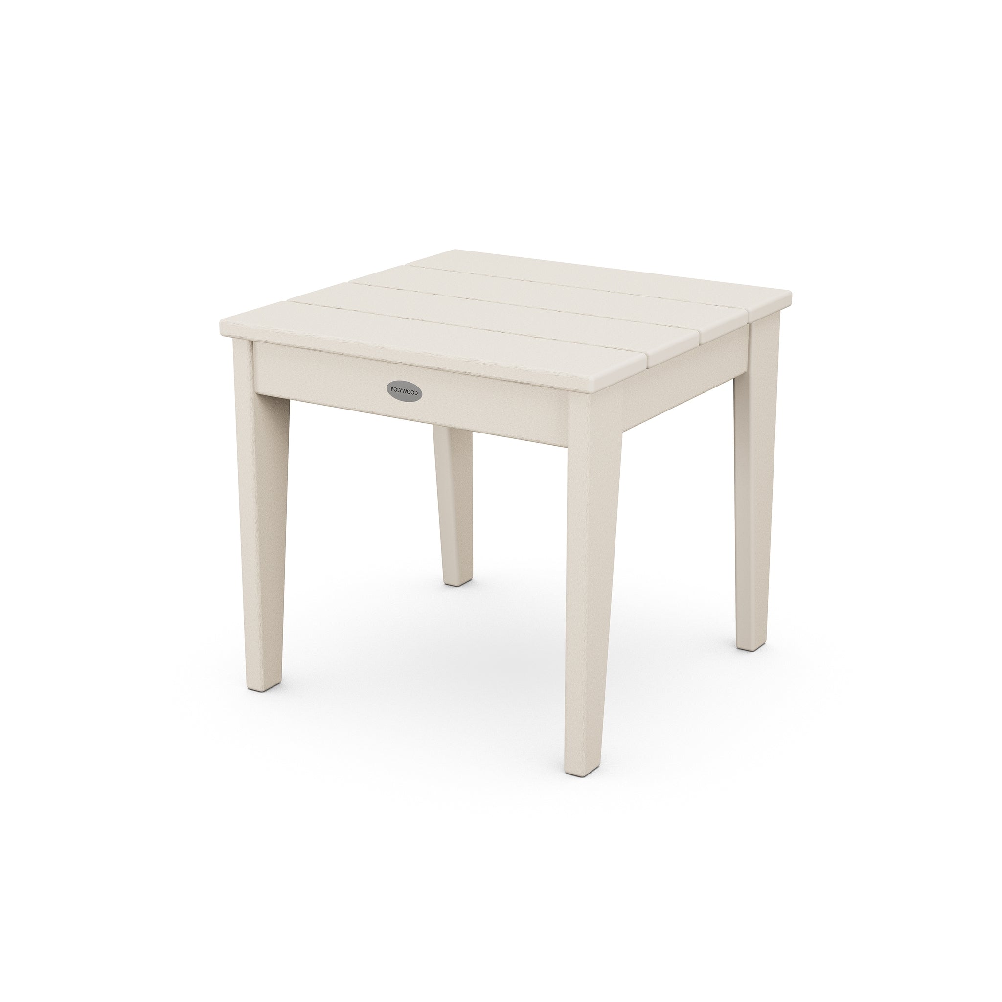 POLYWOOD Newport 18" Square Side Table 7