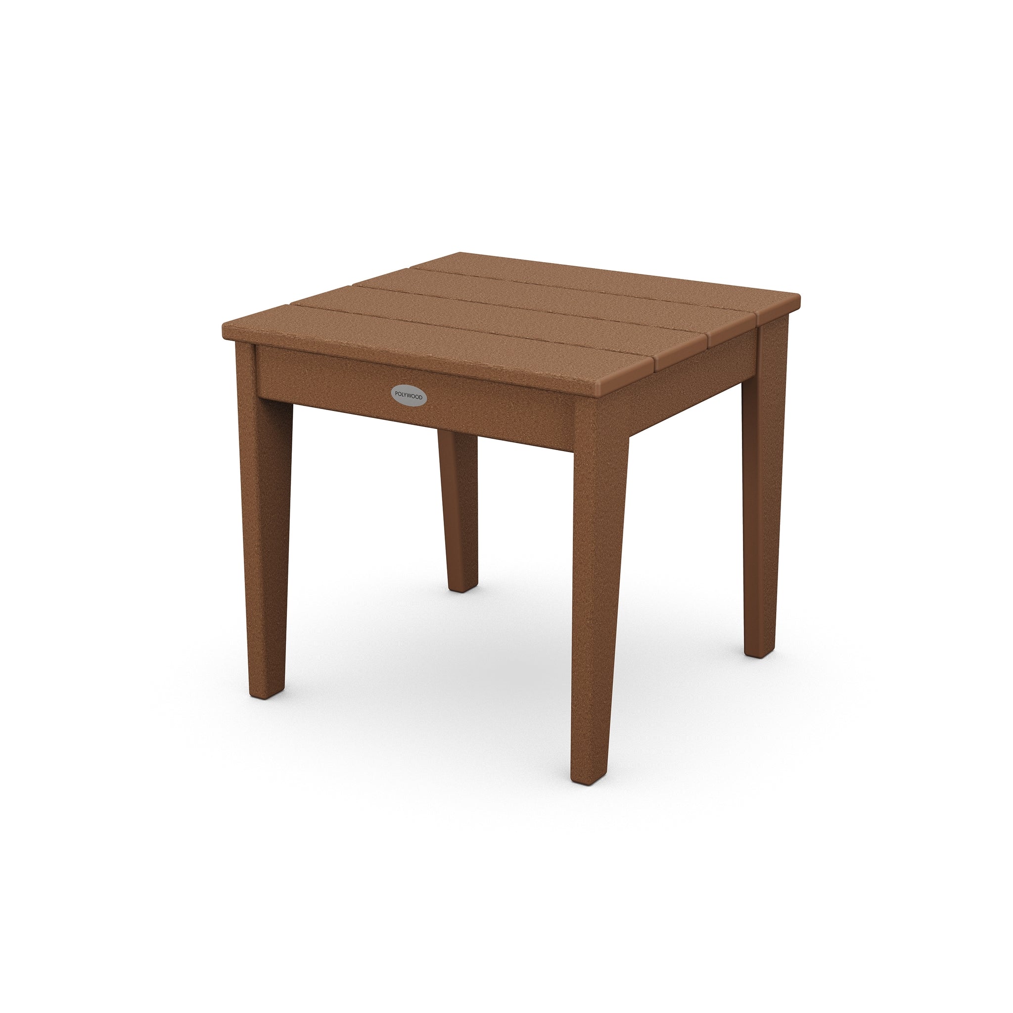 POLYWOOD Newport 18" Square Side Table 5
