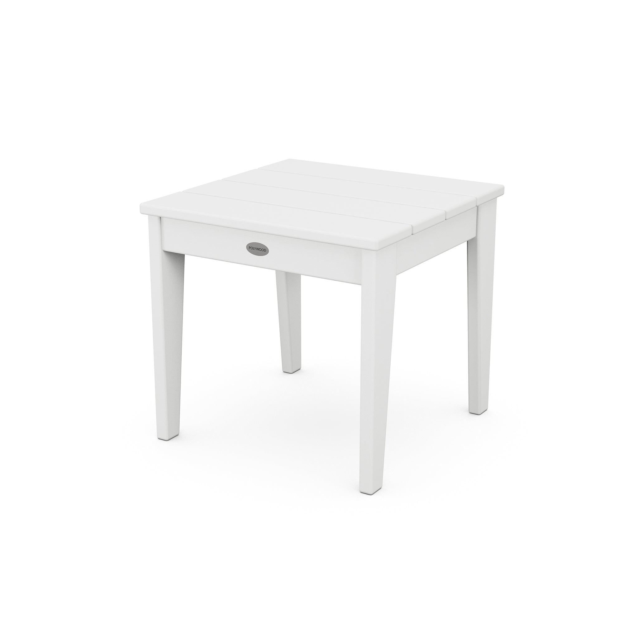 POLYWOOD Newport 18" Square Side Table 6