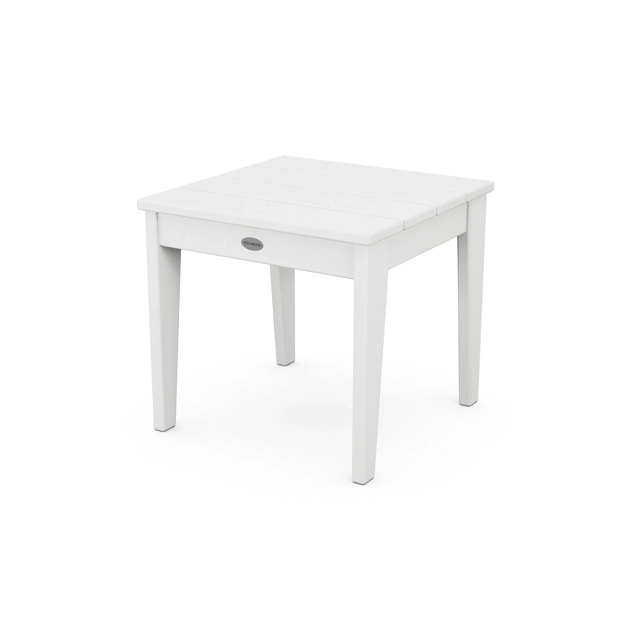 POLYWOOD Newport 18" Square Side Table 6