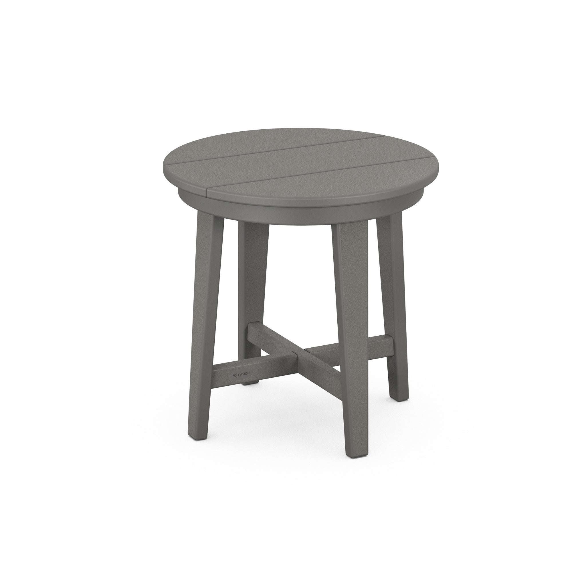 POLYWOOD Newport 19" Round End Table 2