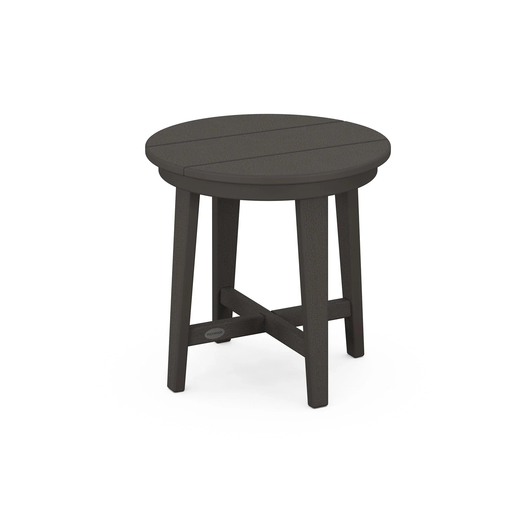 POLYWOOD Newport 19" Round End Table 8