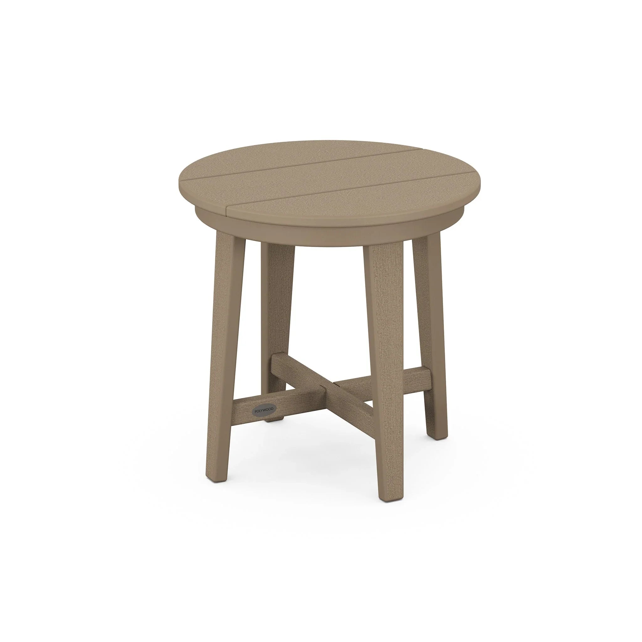 POLYWOOD Newport 19" Round End Table 9