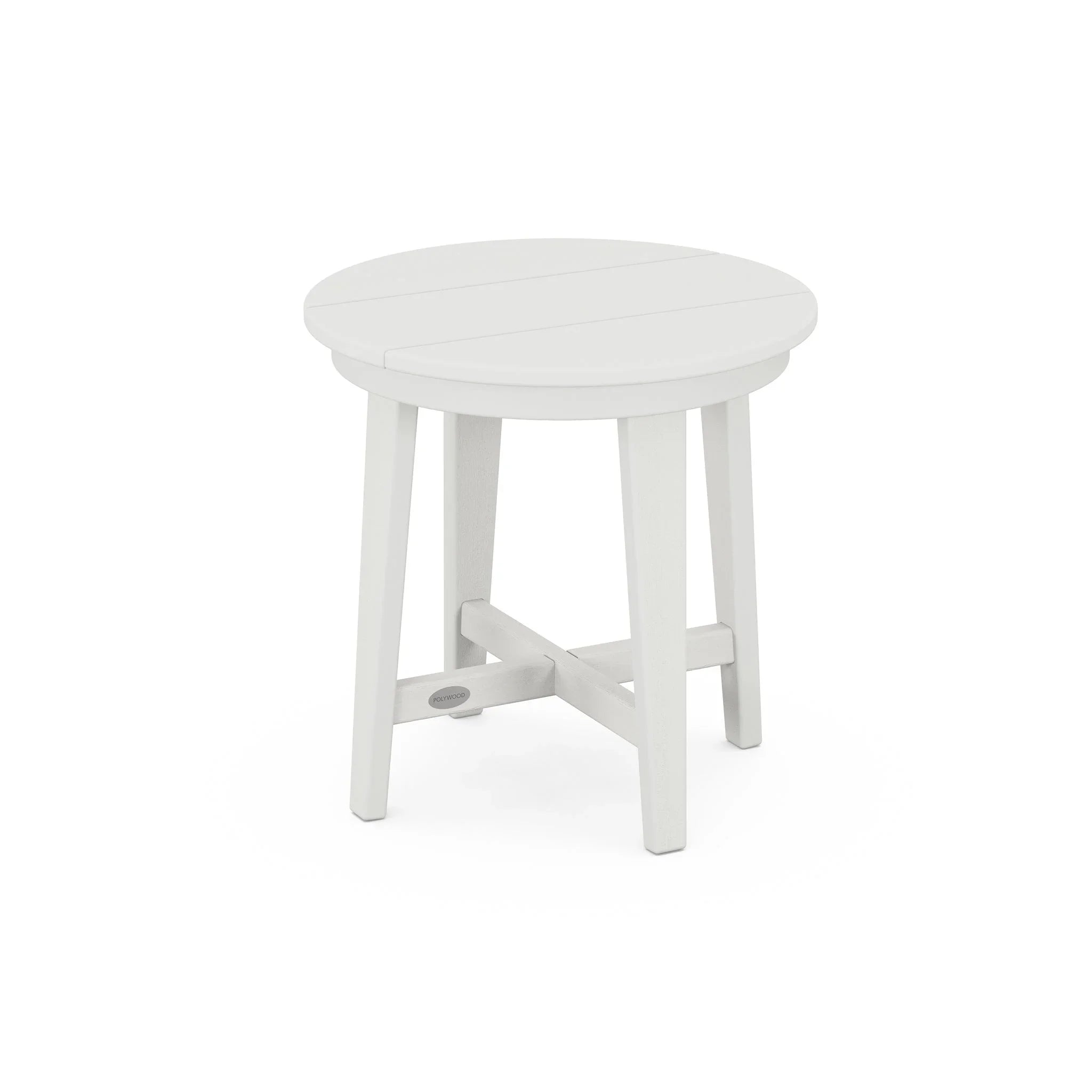 POLYWOOD Newport 19" Round End Table 10