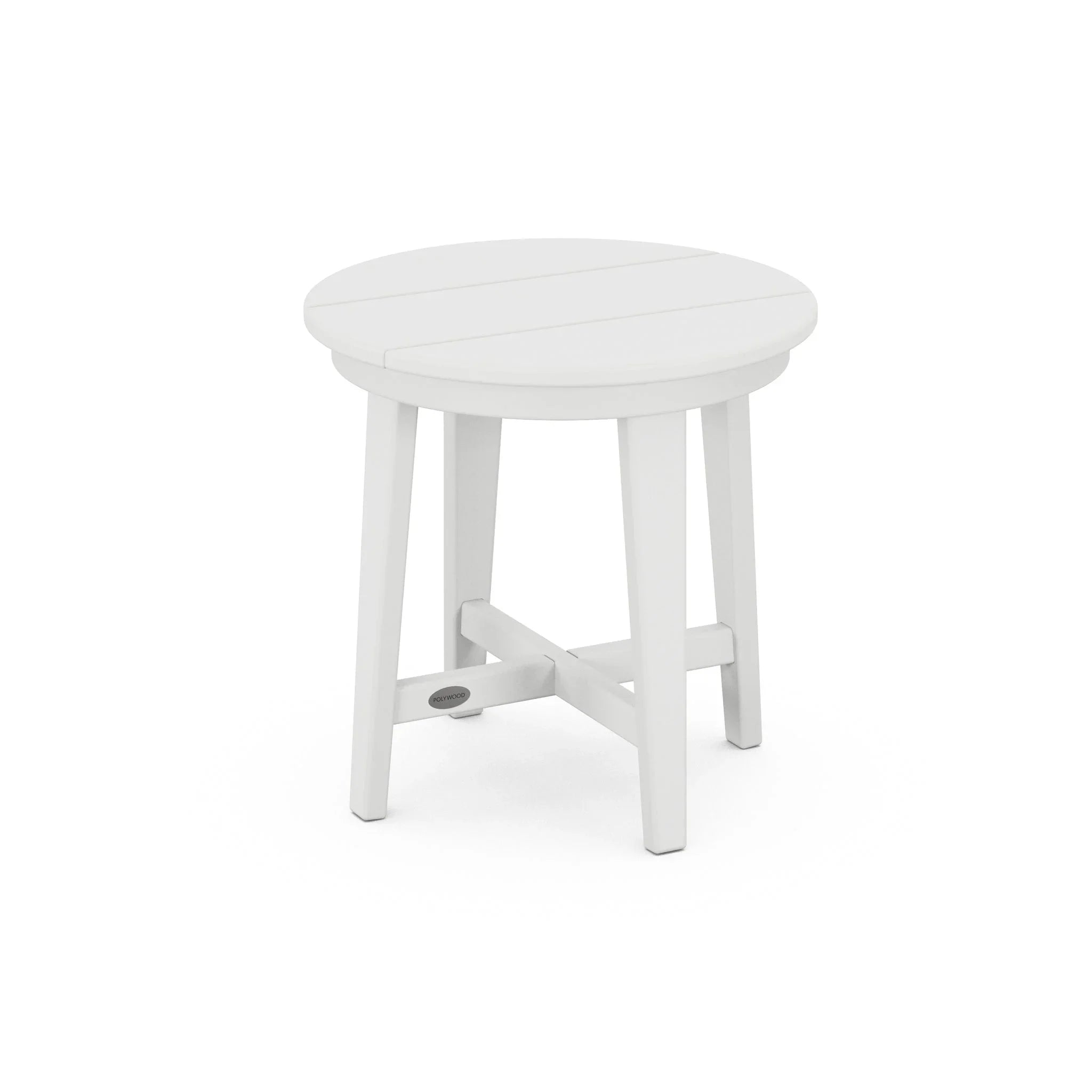 POLYWOOD Newport 19" Round End Table 6