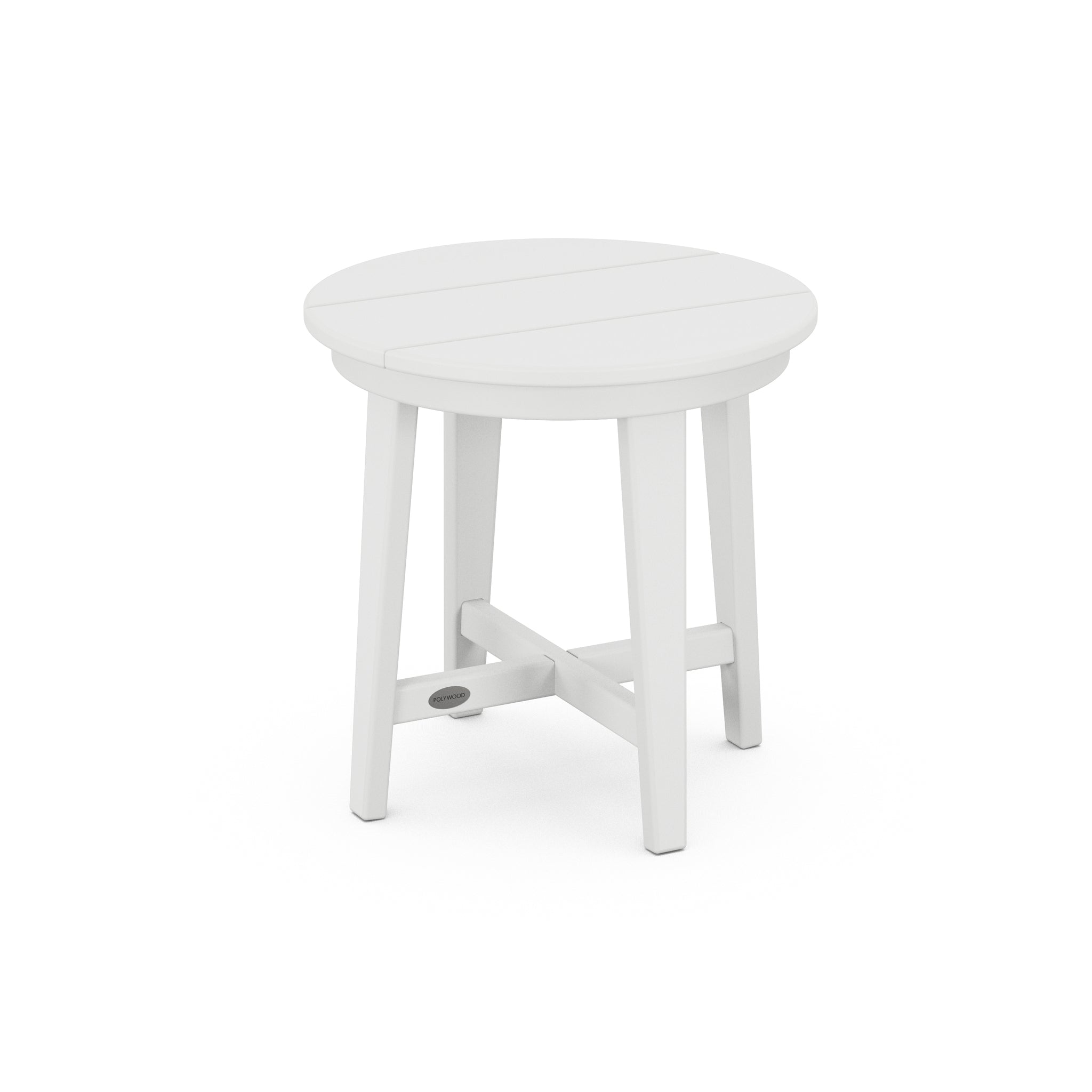 POLYWOOD Newport 19" Round End Table 6