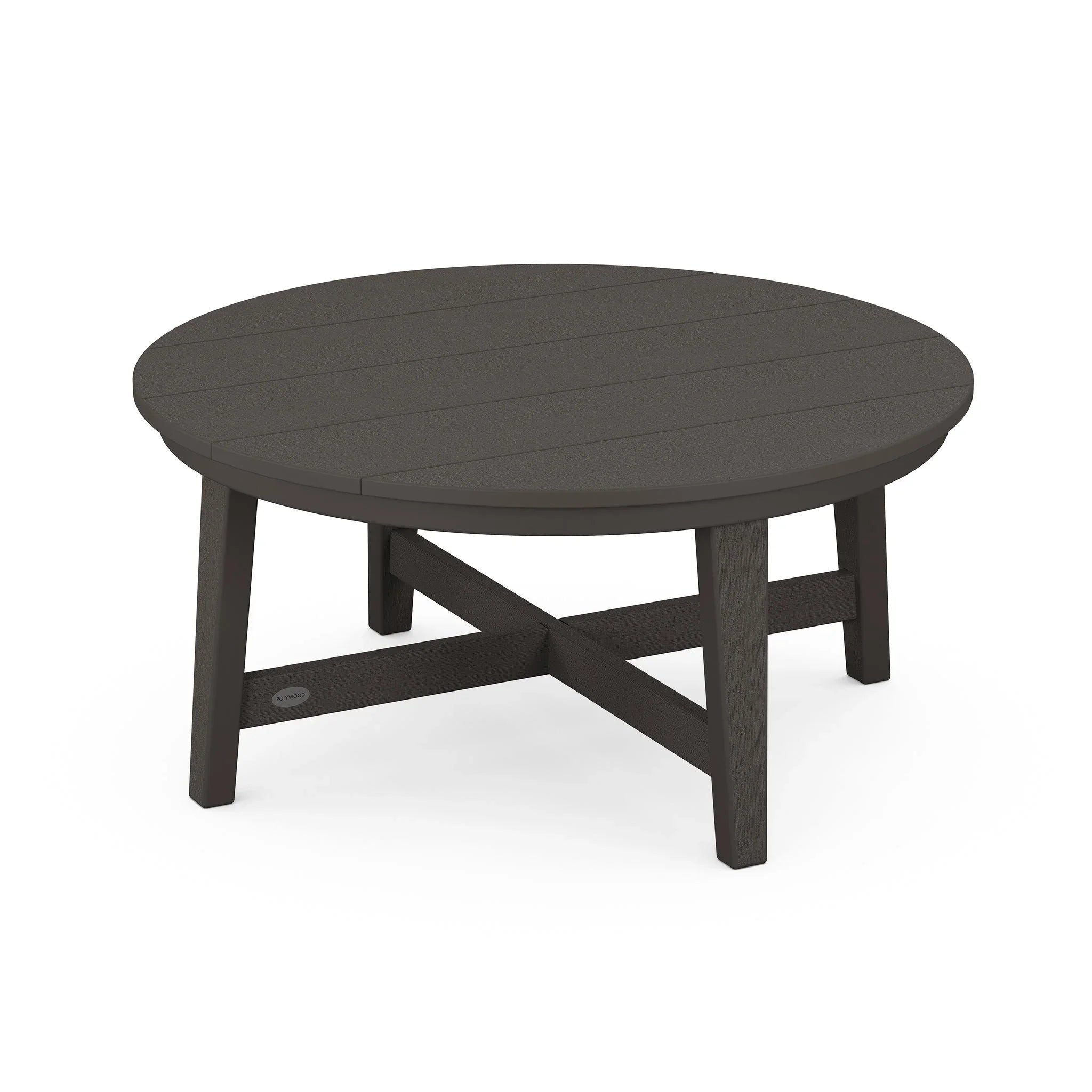 POLYWOOD Newport 36" Round Coffee Table 8