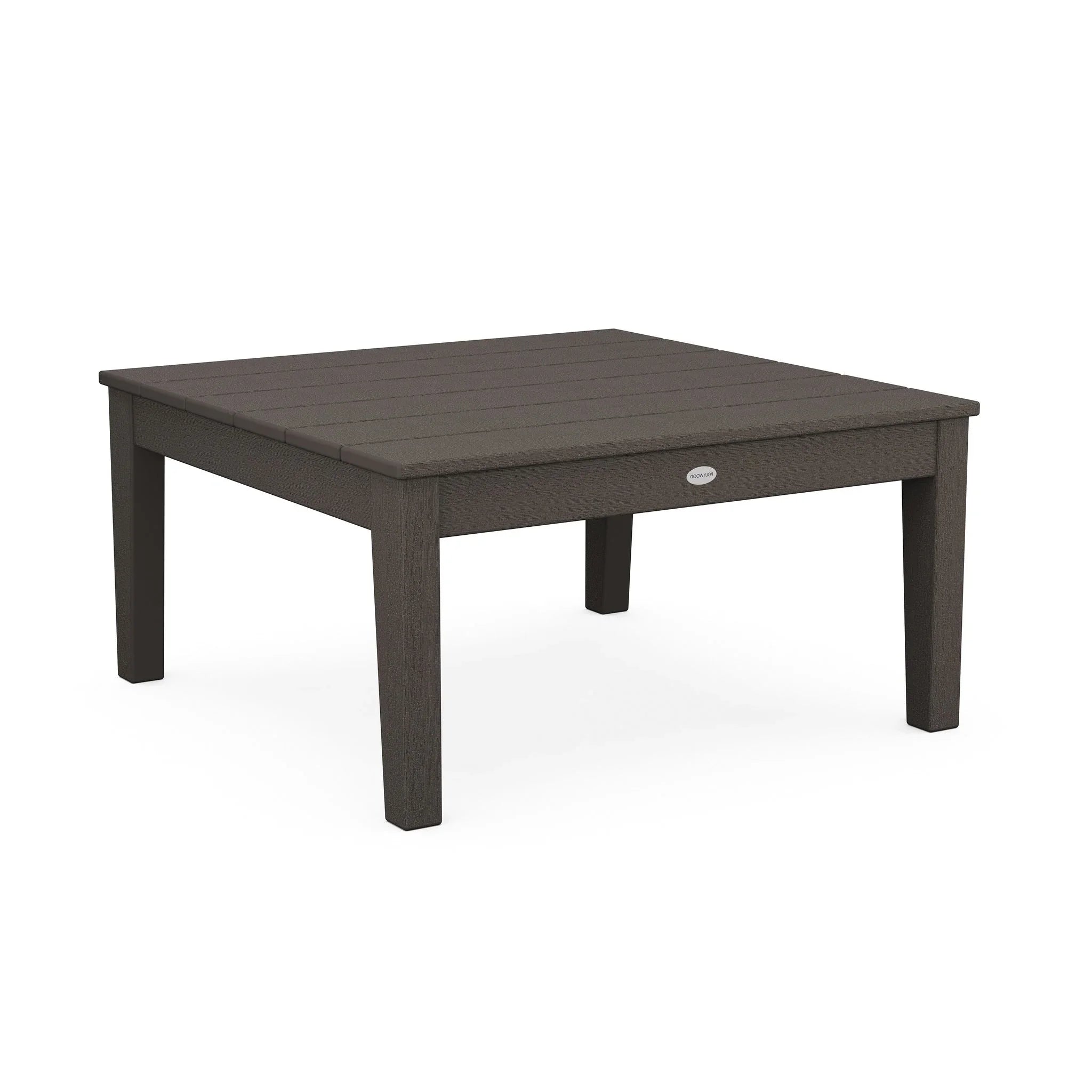 POLYWOOD Newport 36" Square Conversation Table 8