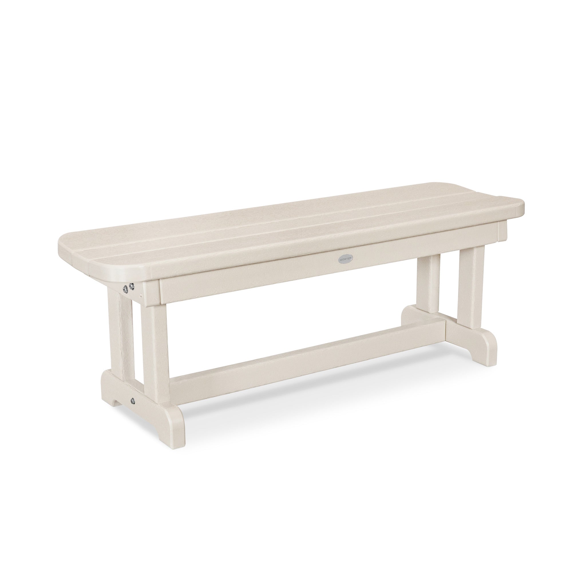 POLYWOOD Park 48" Backless Bench 7