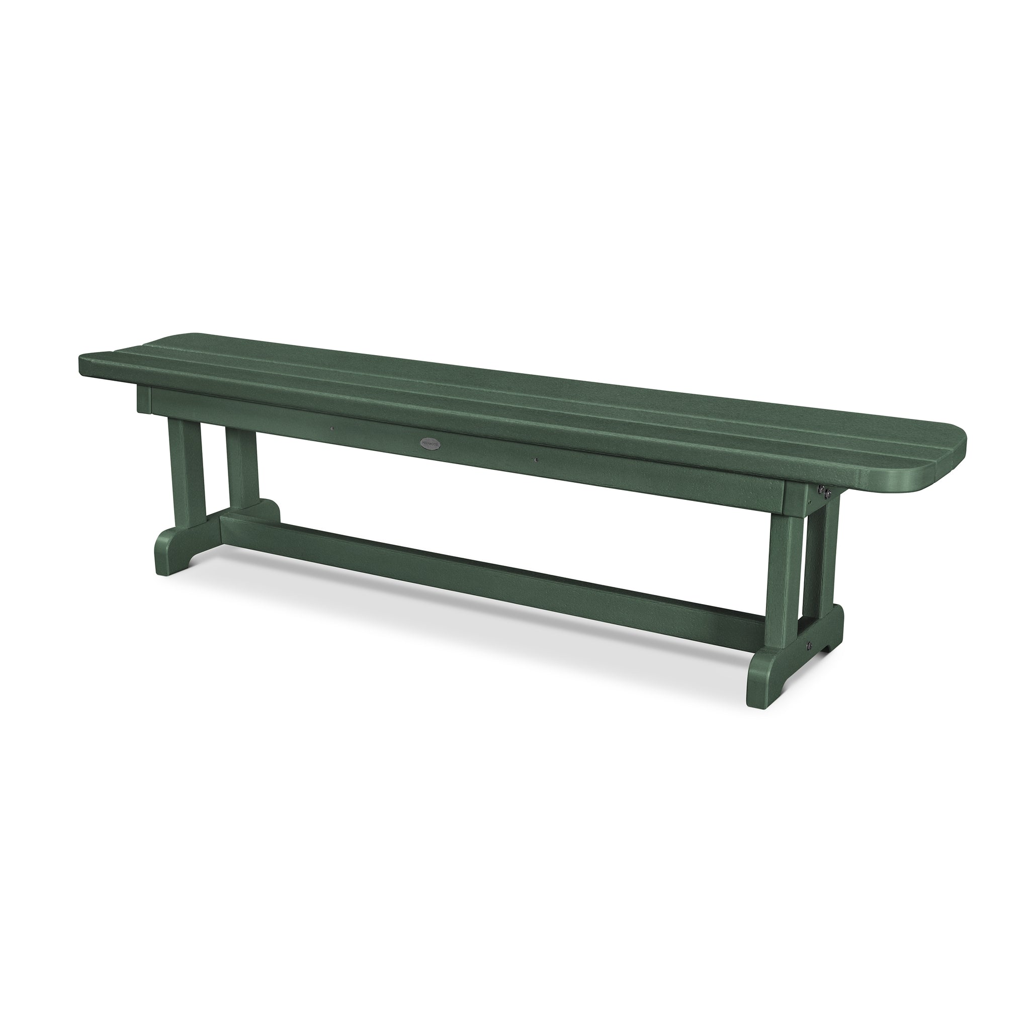 POLYWOOD Park 72" Harvester Backless Bench 3
