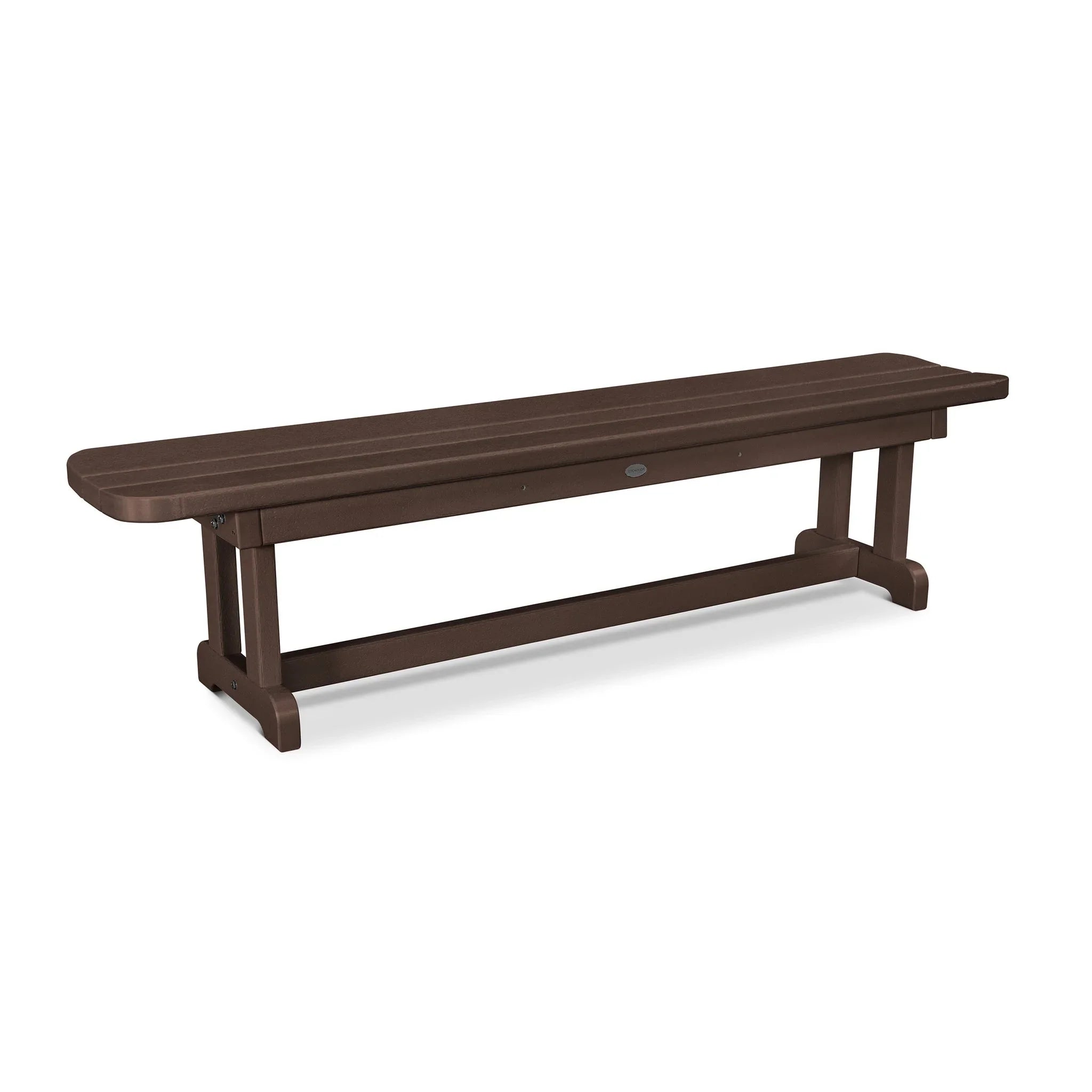 POLYWOOD Park 72" Harvester Backless Bench 4