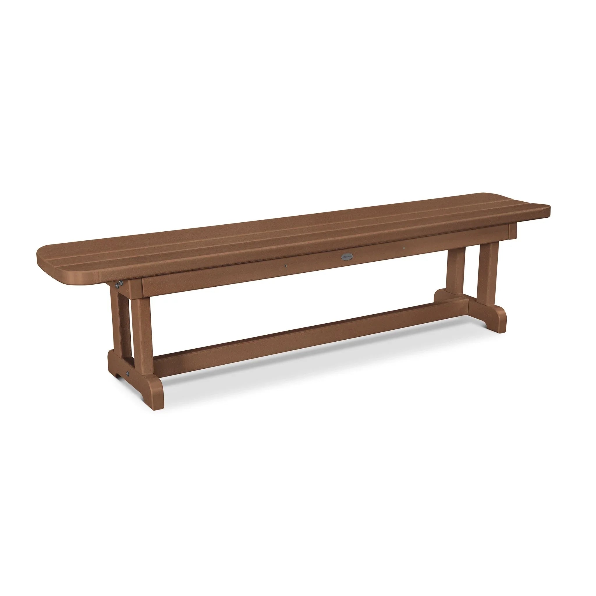 POLYWOOD Park 72" Harvester Backless Bench 5