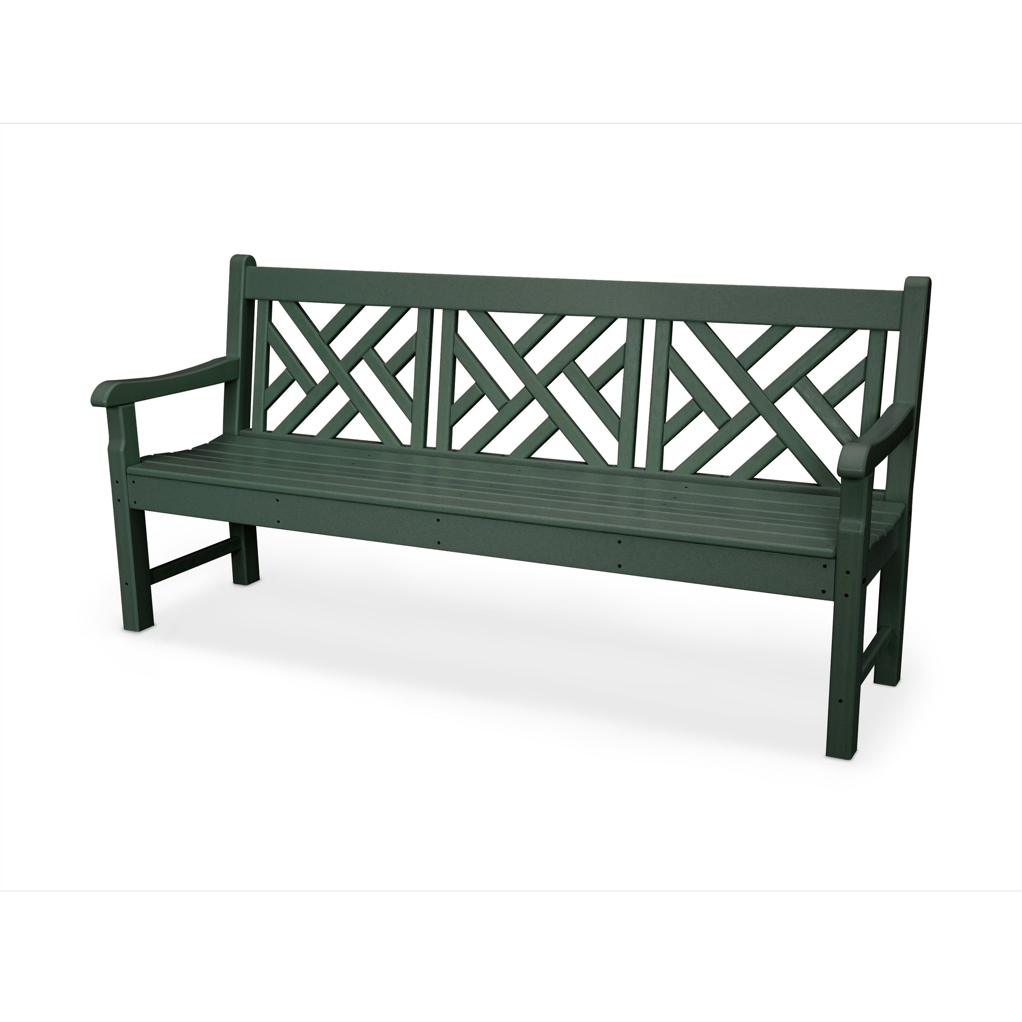 POLYWOOD Rockford 72" Chippendale Bench 3