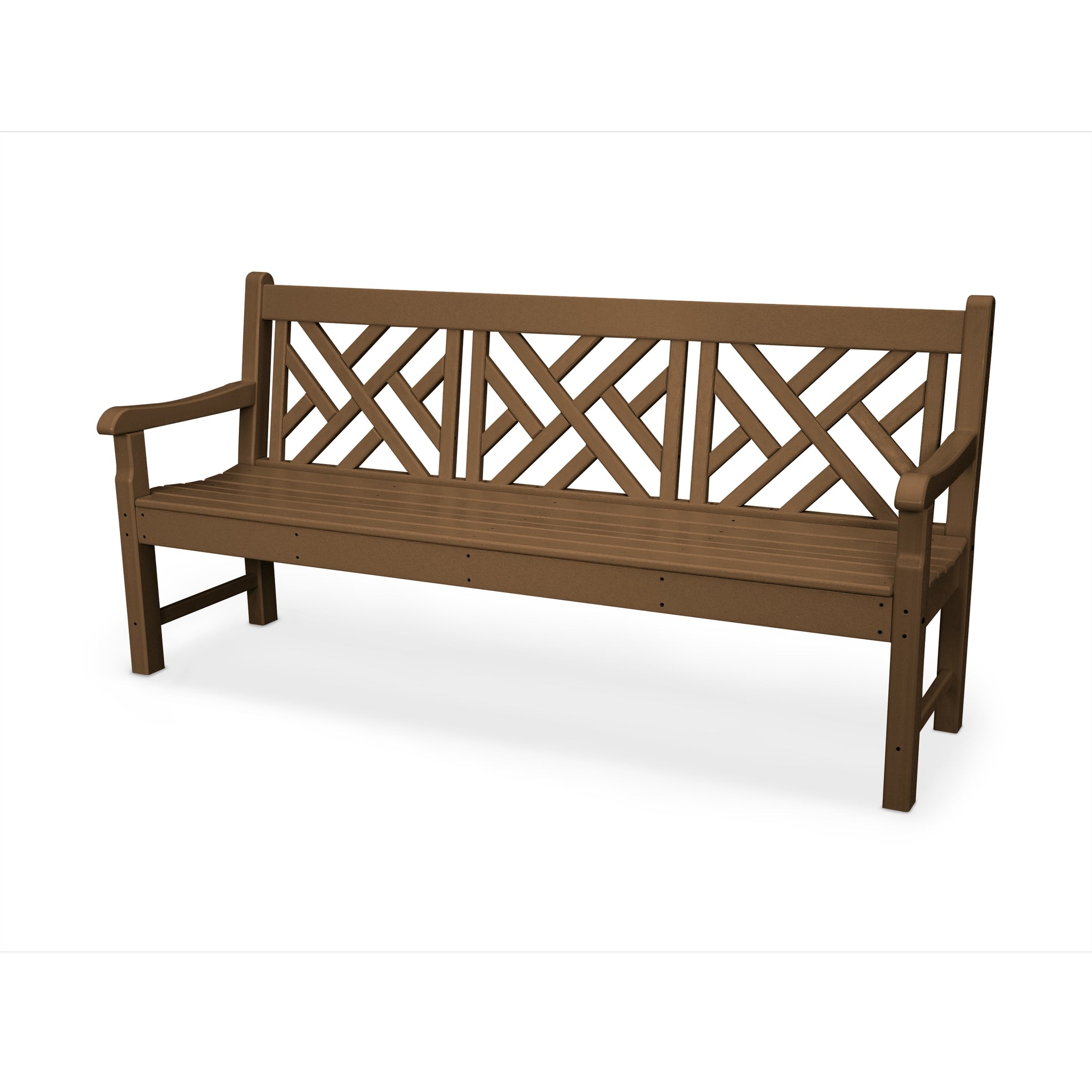POLYWOOD Rockford 72" Chippendale Bench 5