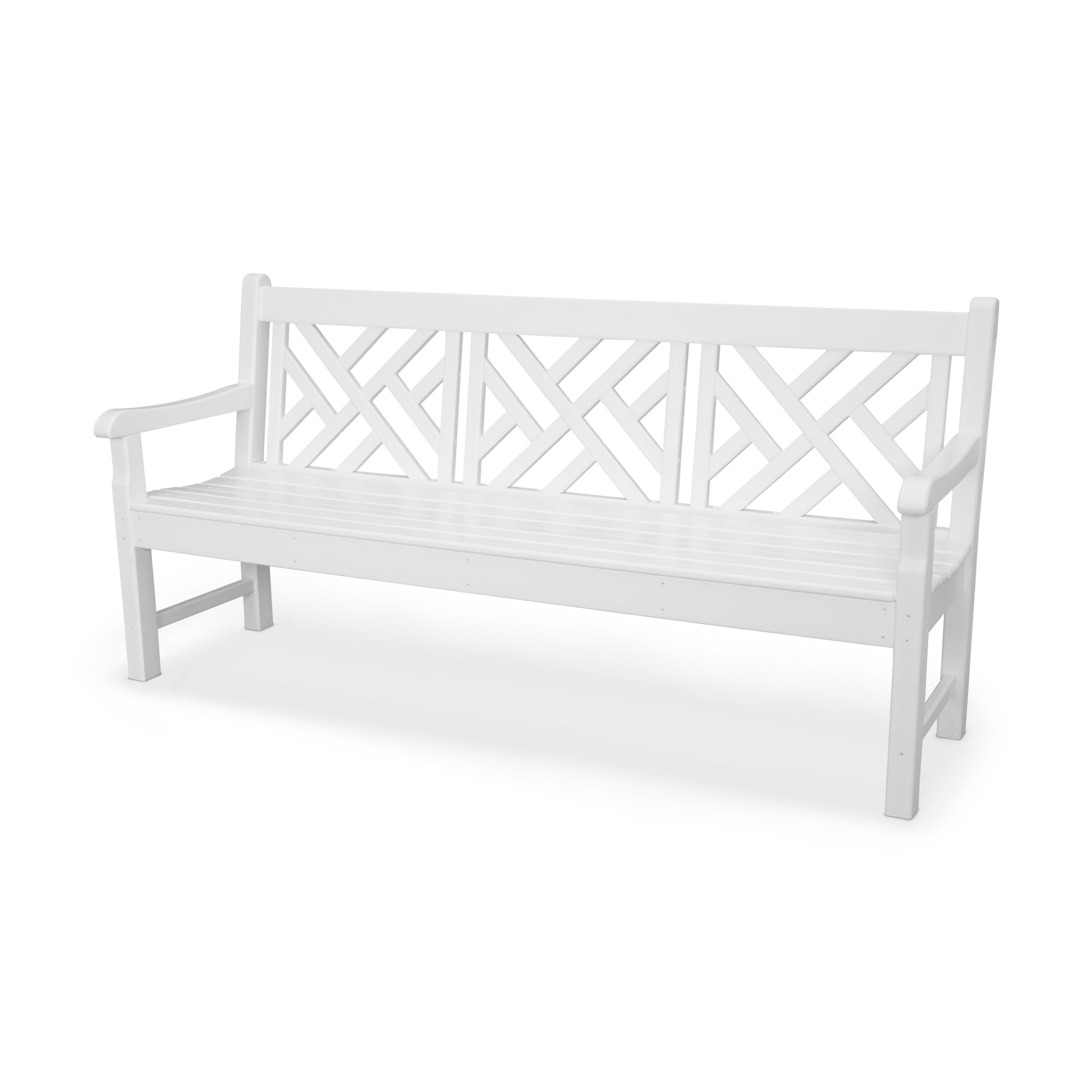 POLYWOOD Rockford 72" Chippendale Bench 6