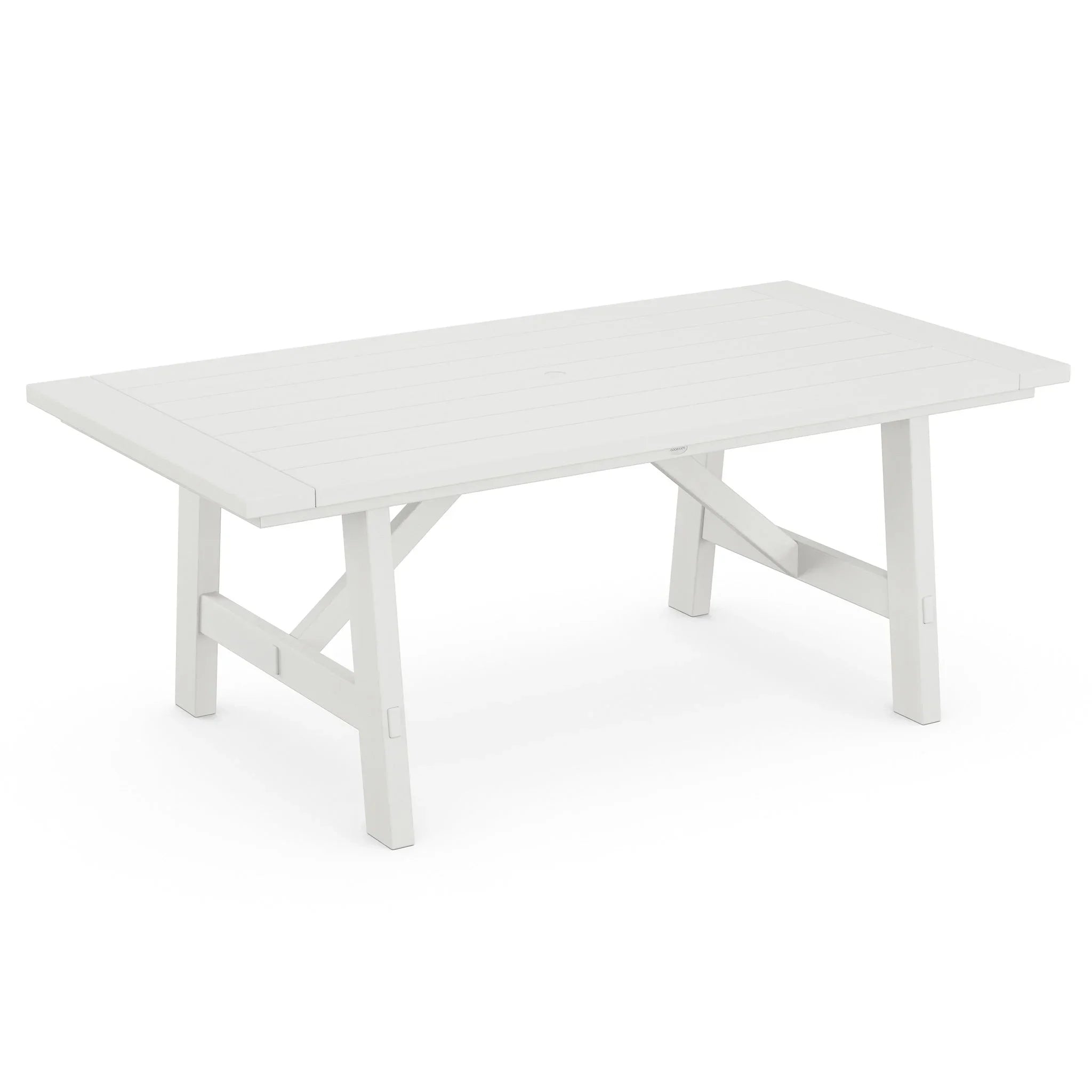 POLYWOOD Rustic Farmhouse 39" x 75" Dining Table 10