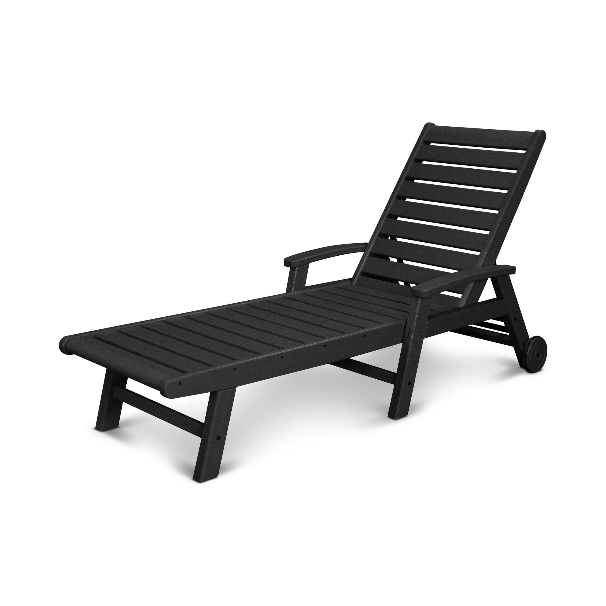 POLYWOOD Signature Chaise with Wheels 1