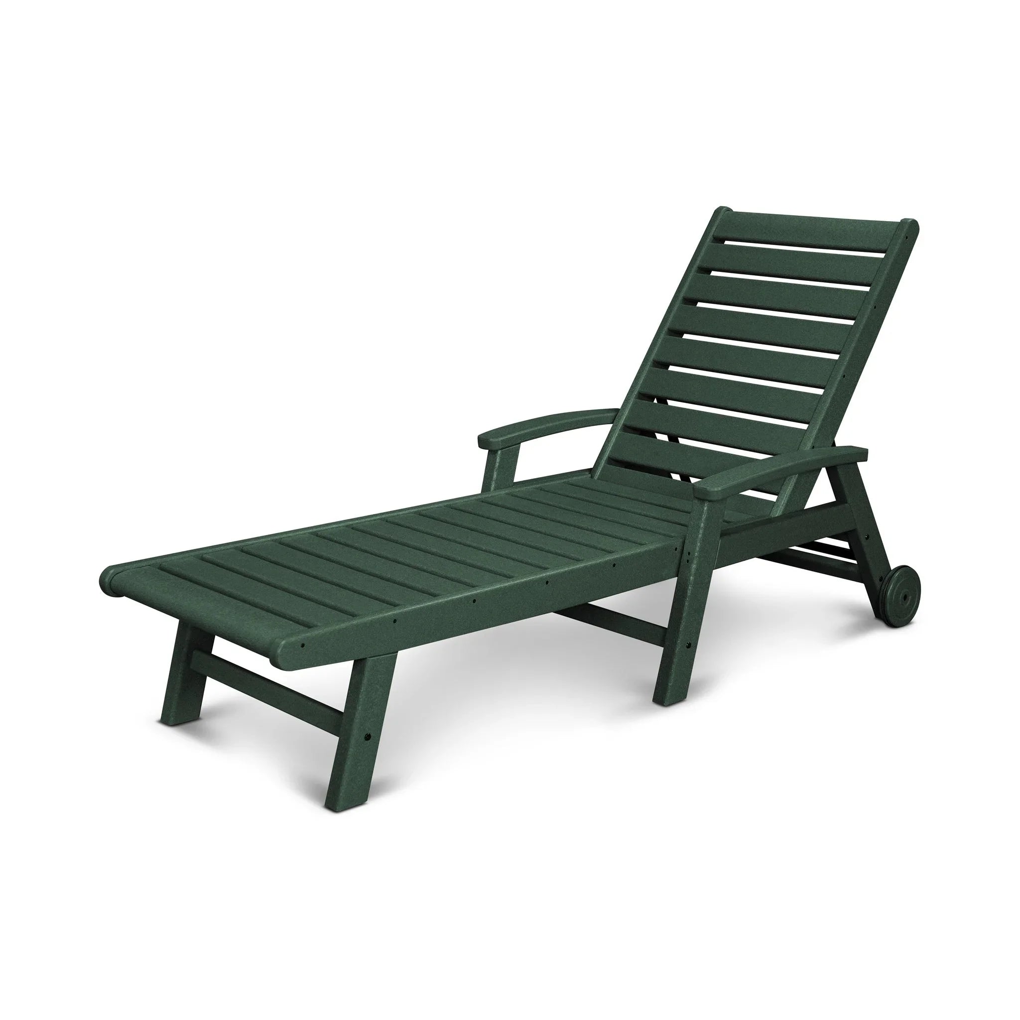 POLYWOOD Signature Chaise with Wheels 3