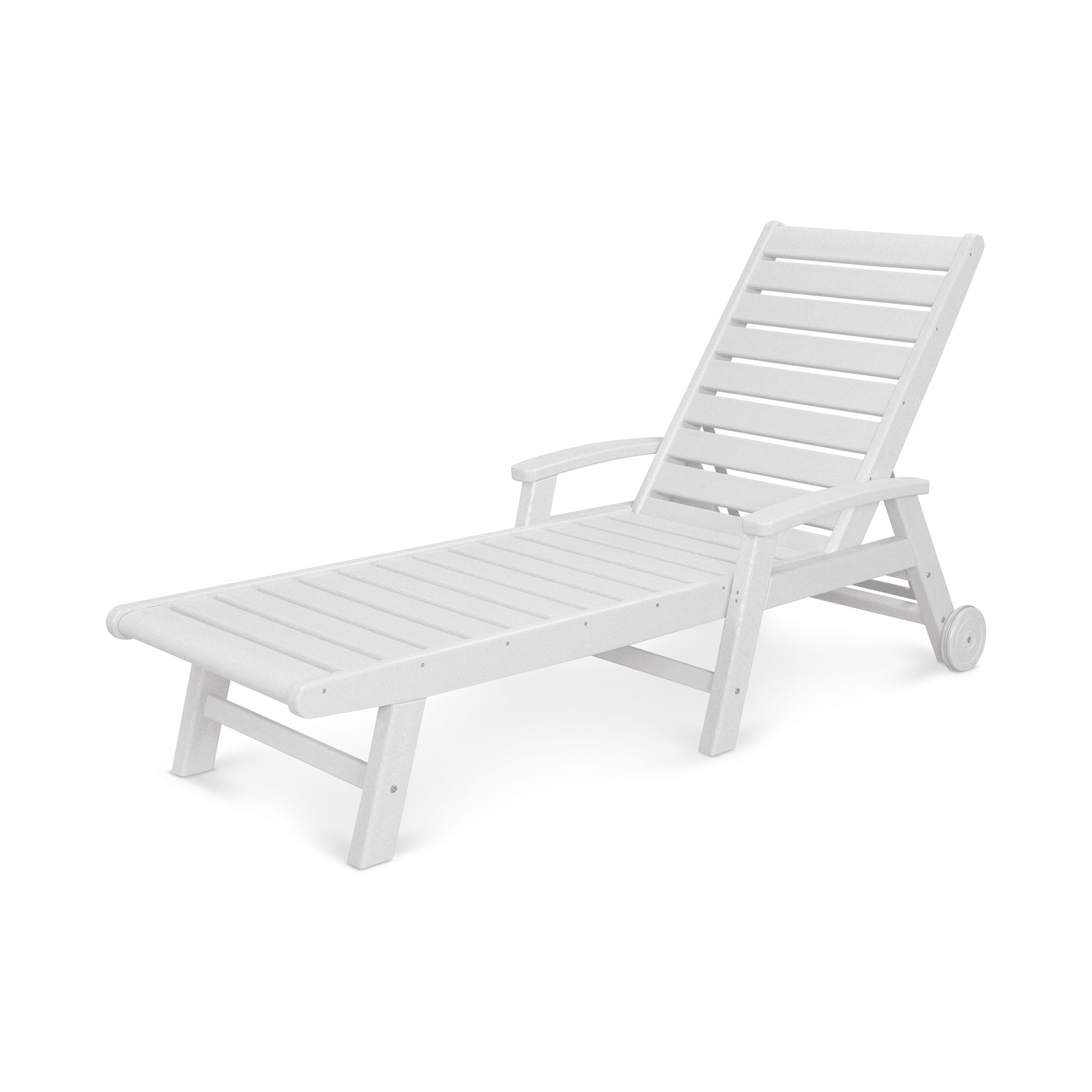 POLYWOOD Signature Chaise with Wheels 6