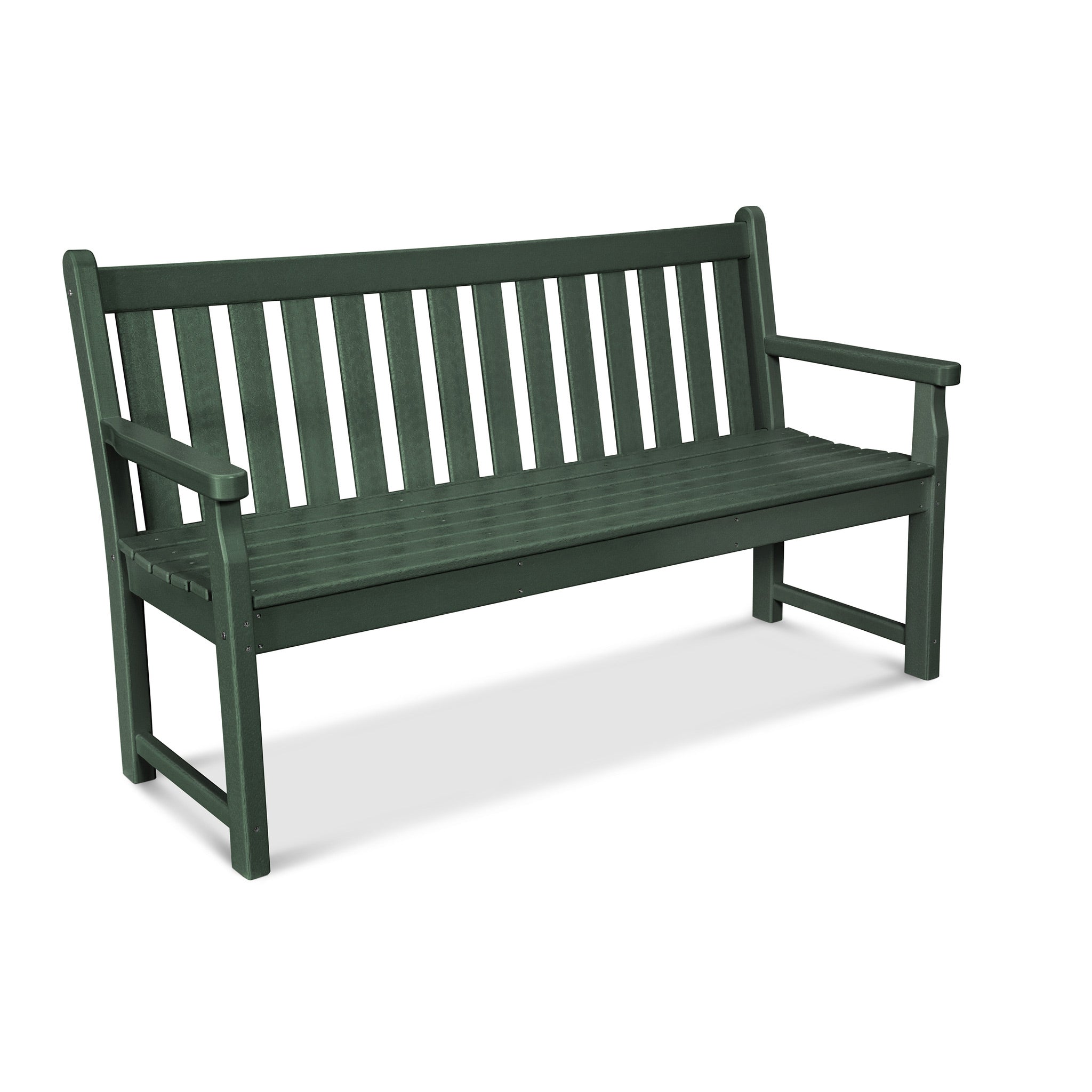 POLYWOOD Traditional Garden 3 Seater 60" Bench 3
