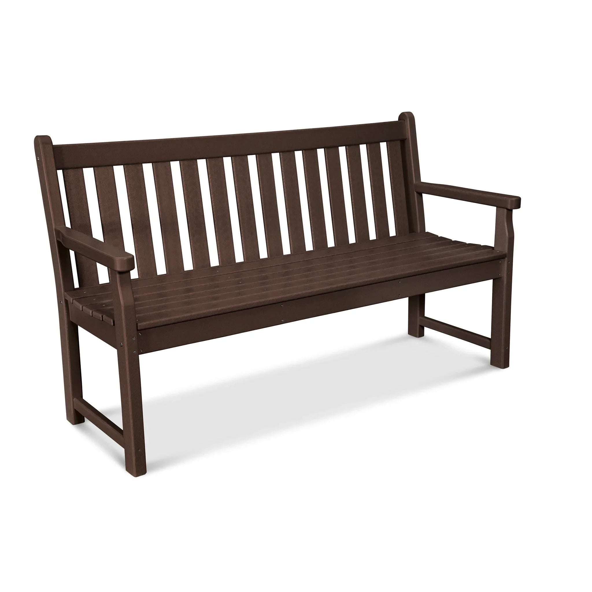 POLYWOOD Traditional Garden 3 Seater 60" Bench 4
