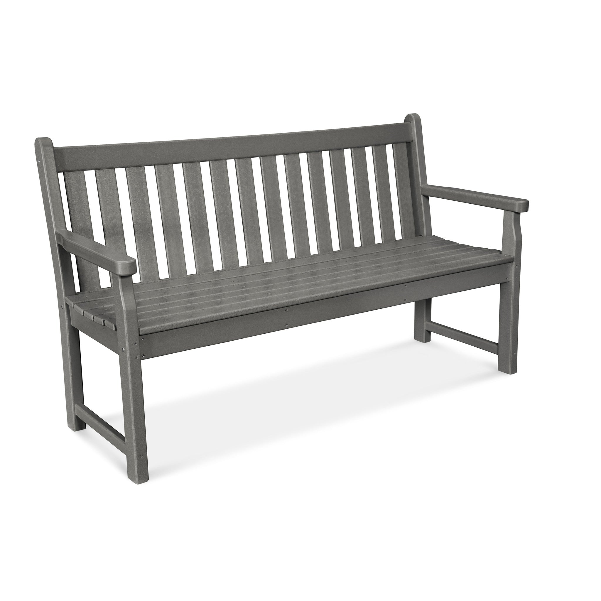 POLYWOOD Traditional Garden 3 Seater 60" Bench 2