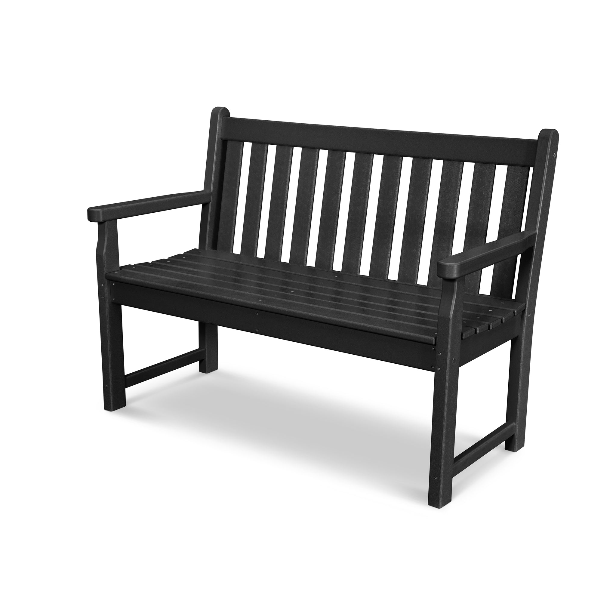 POLYWOOD Traditional Garden 48" Loveseat Bench 1