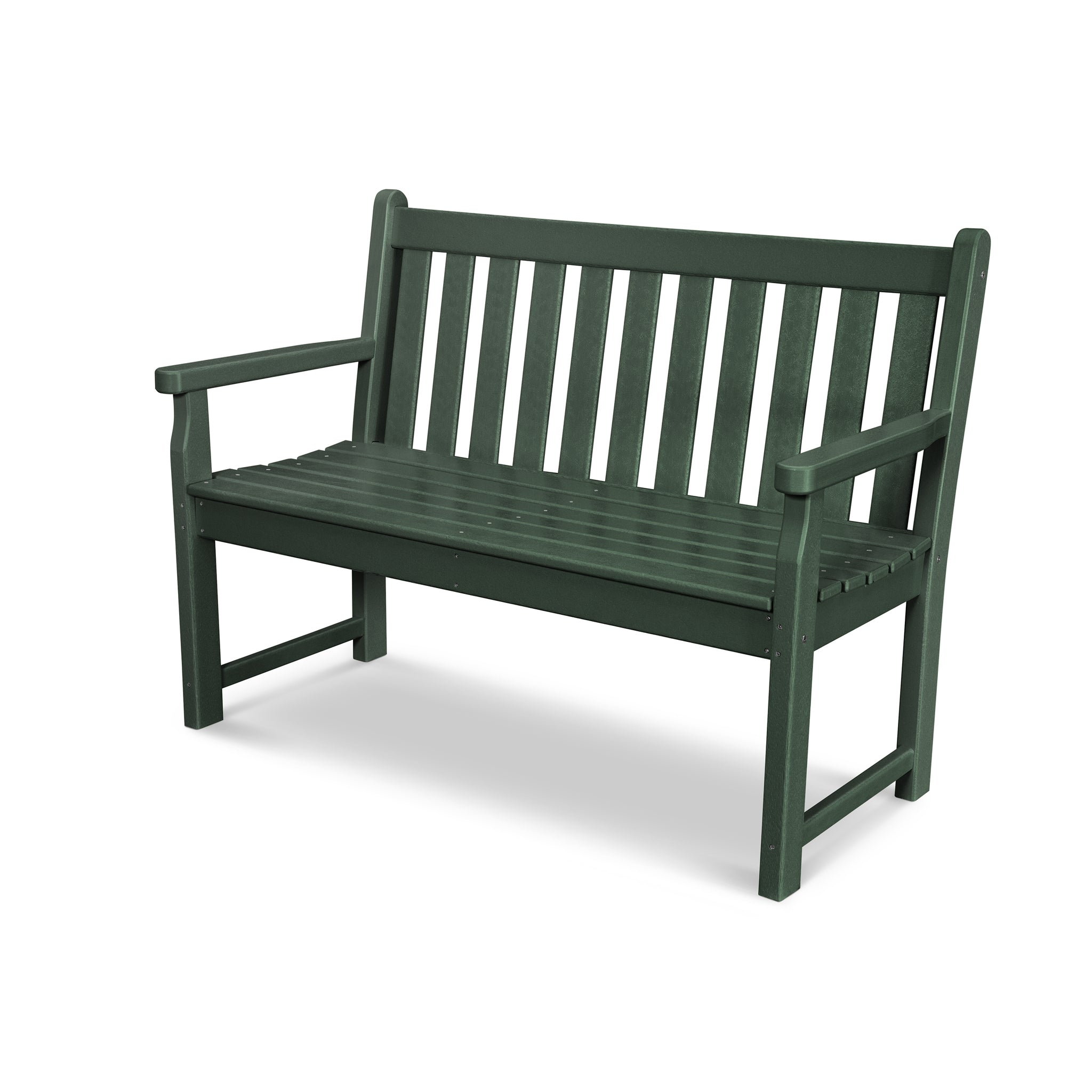 POLYWOOD Traditional Garden 48" Loveseat Bench 3