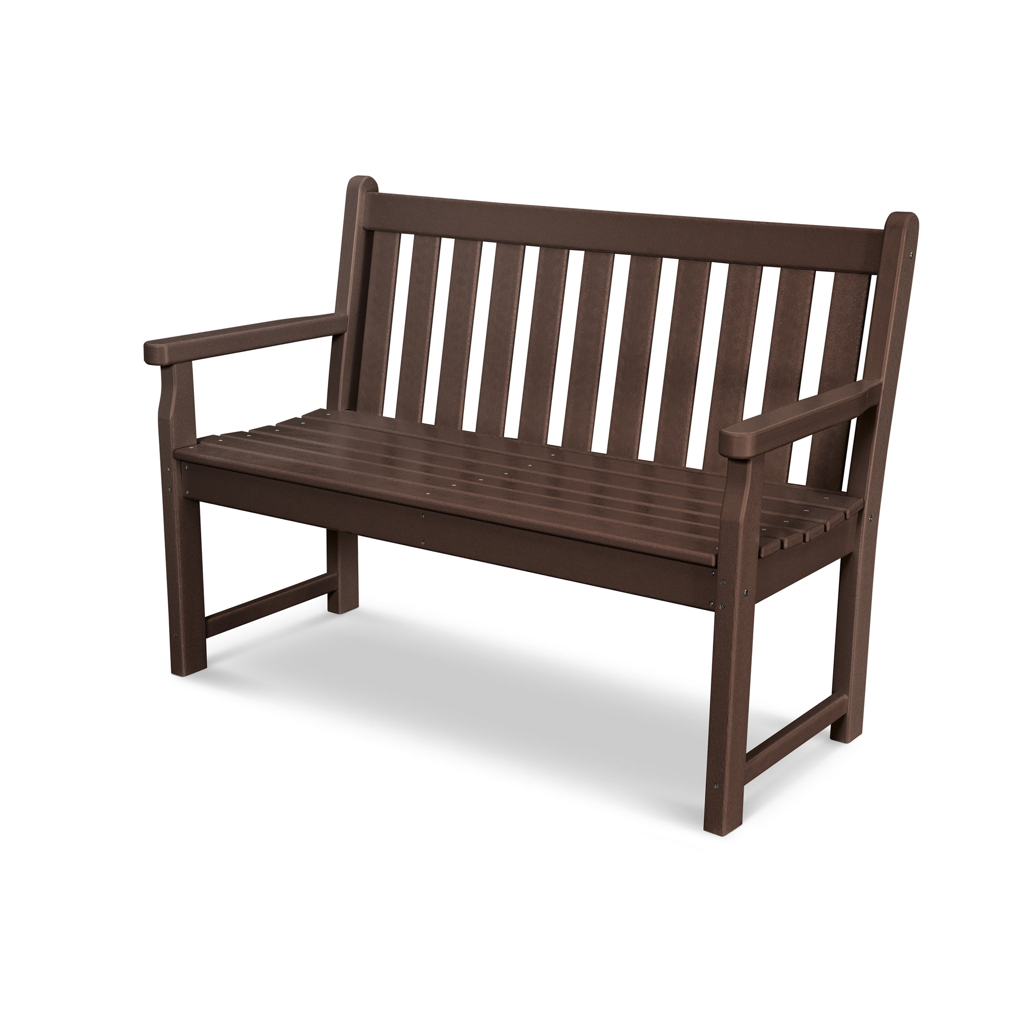 POLYWOOD Traditional Garden 48" Loveseat Bench 4