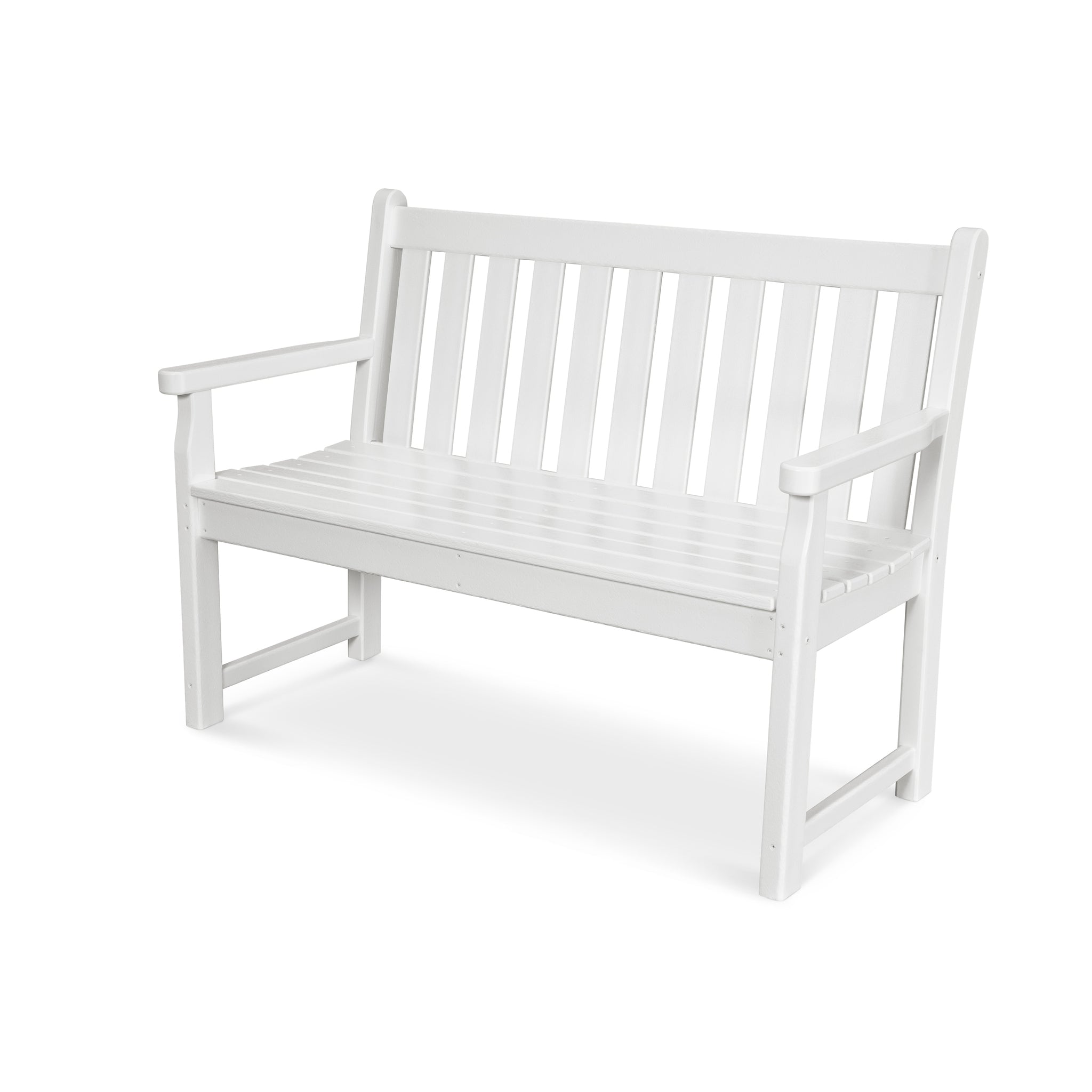 POLYWOOD Traditional Garden 48" Loveseat Bench 6