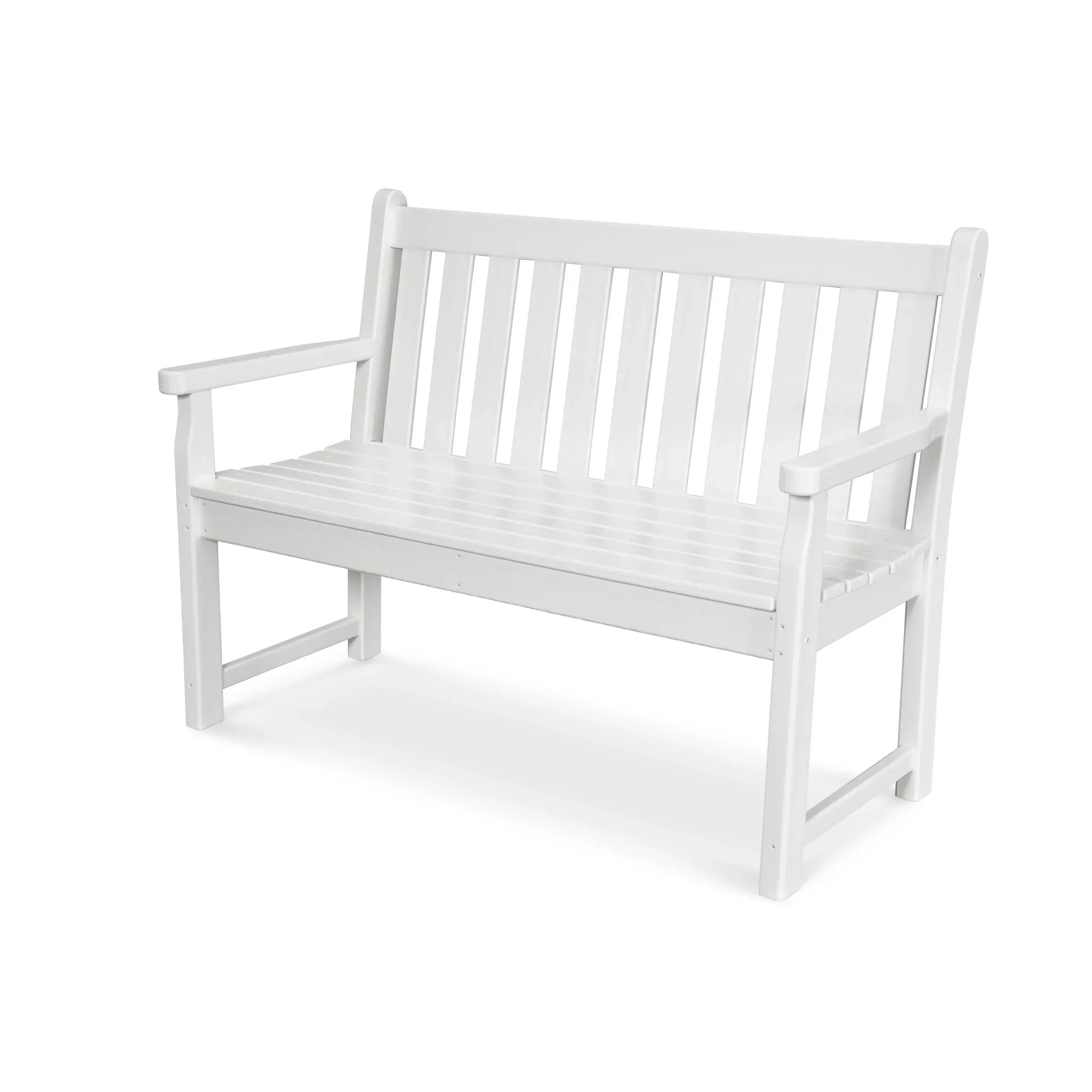 POLYWOOD Traditional Garden 48" Loveseat Bench 6