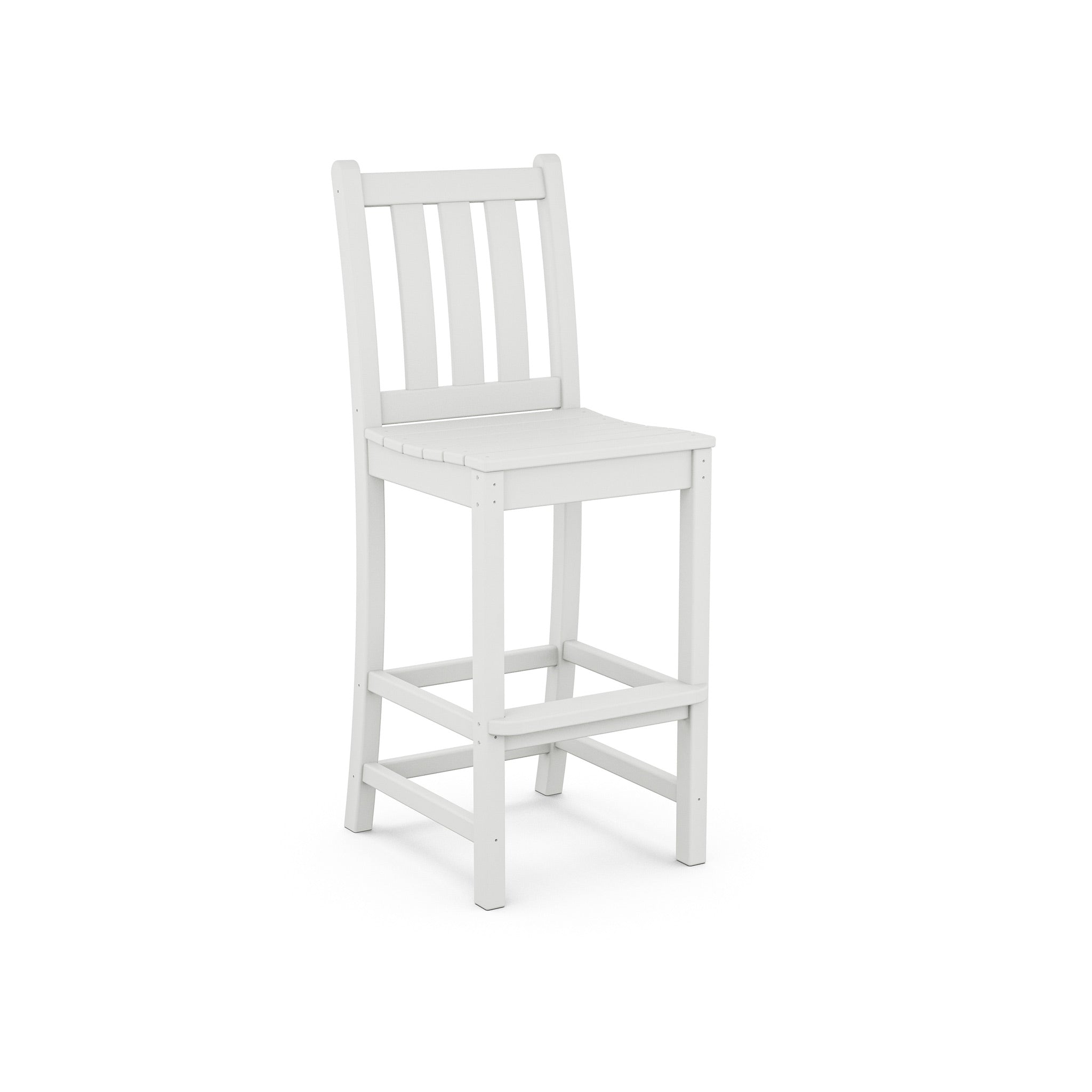 POLYWOOD Traditional Garden Bar Side Chair 6