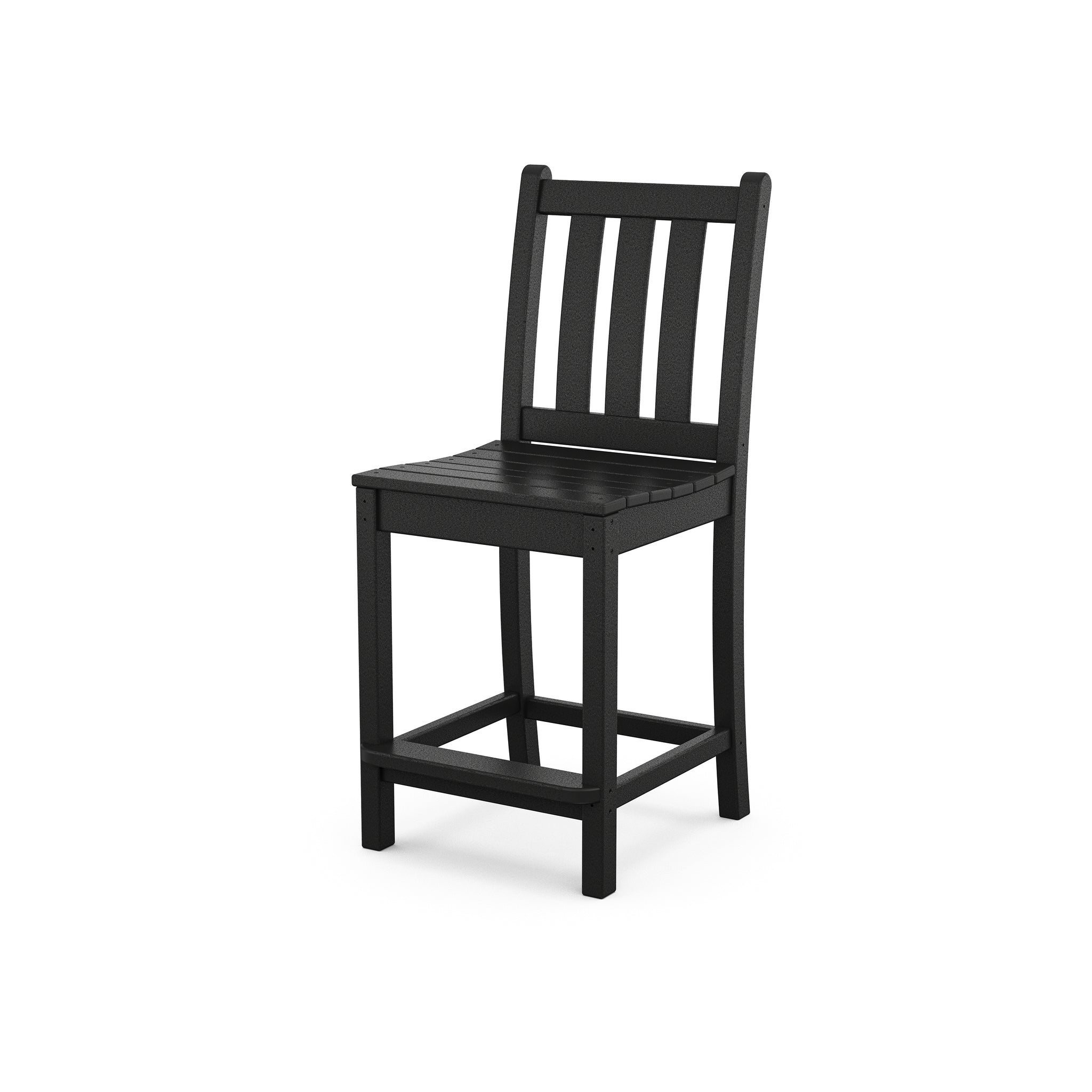 POLYWOOD Traditional Garden Counter Side Chair 1