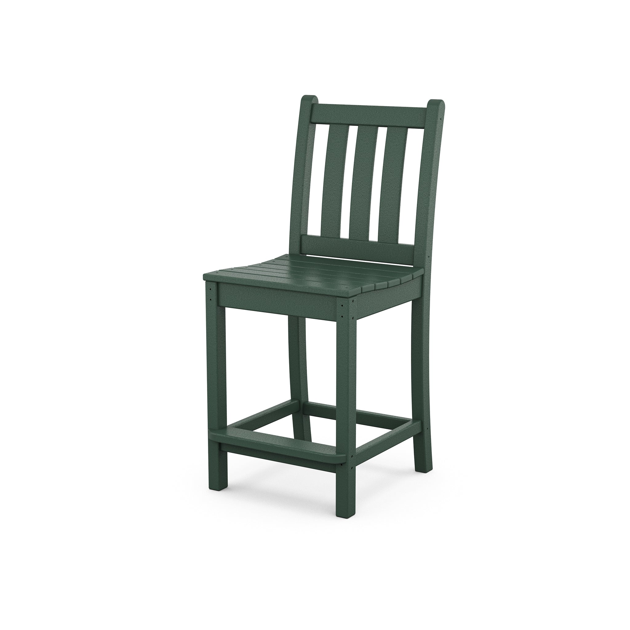 POLYWOOD Traditional Garden Counter Side Chair 3