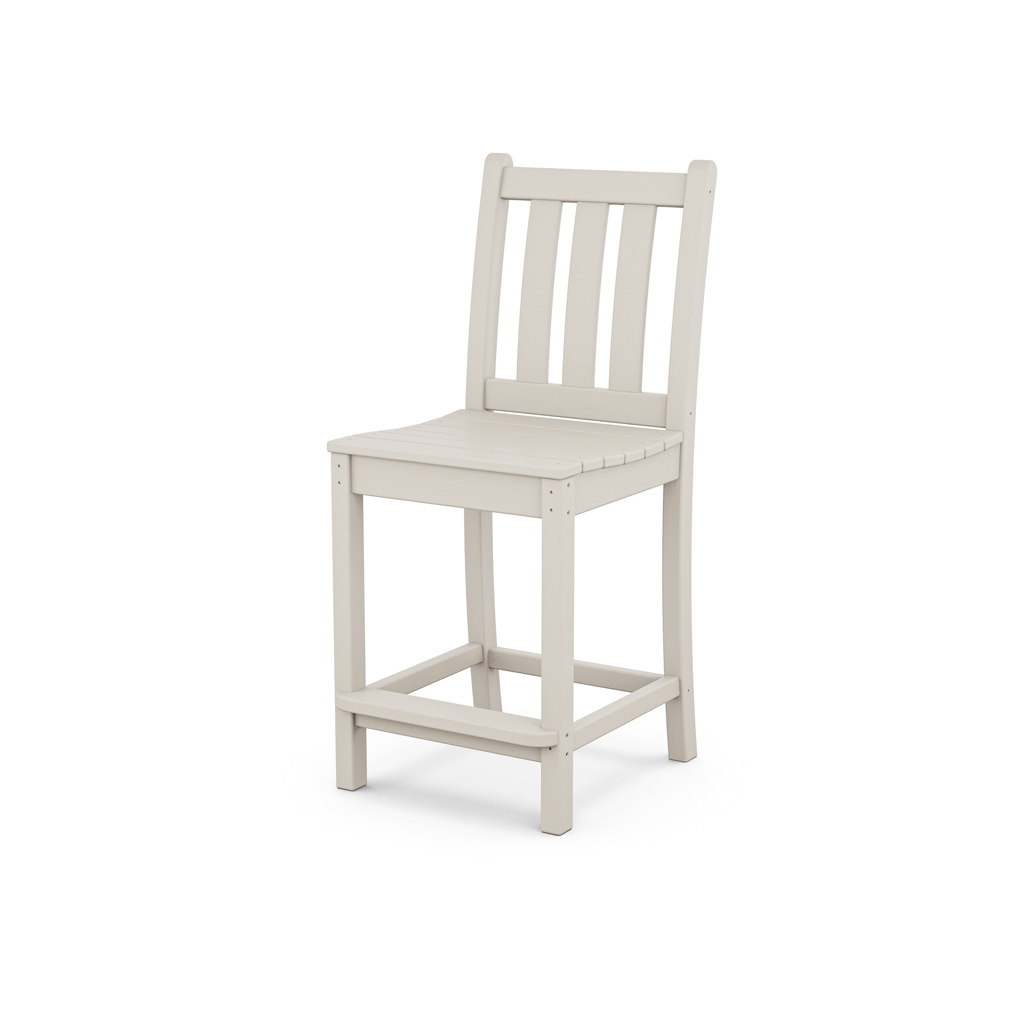 POLYWOOD Traditional Garden Counter Side Chair 7