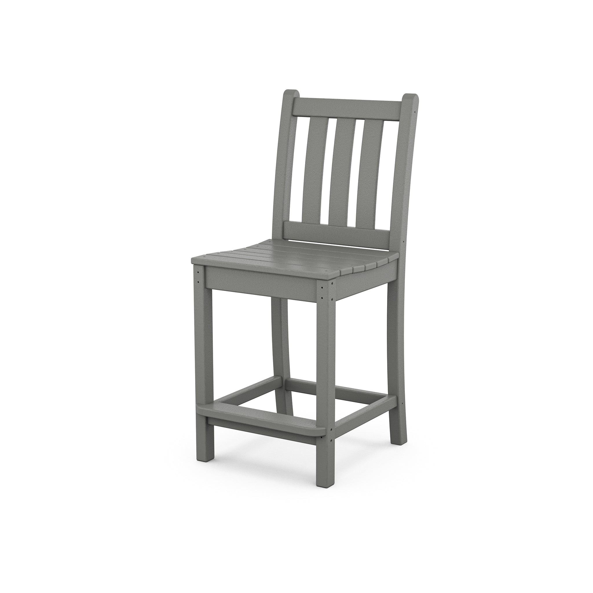 POLYWOOD Traditional Garden Counter Side Chair 2