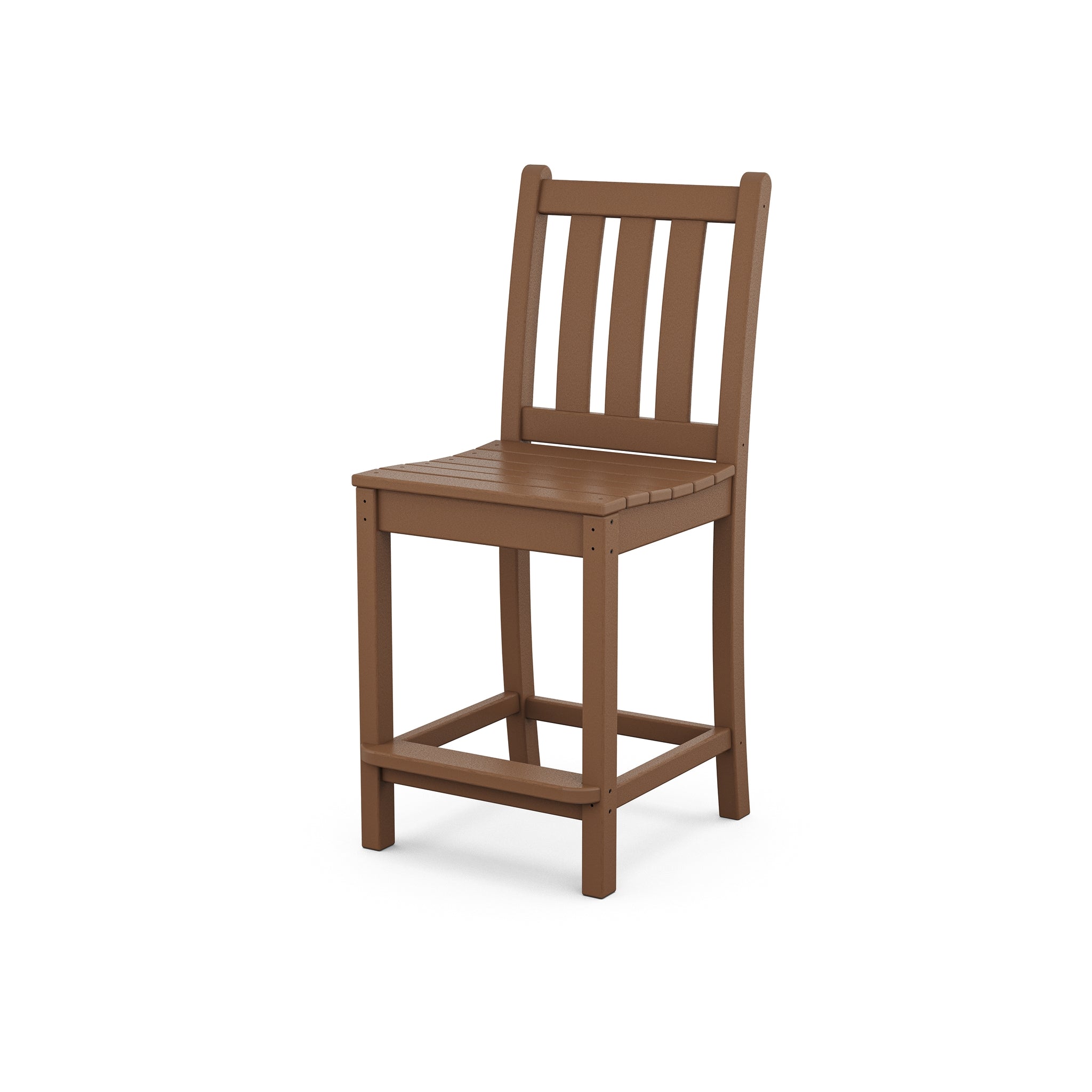 POLYWOOD Traditional Garden Counter Side Chair 5