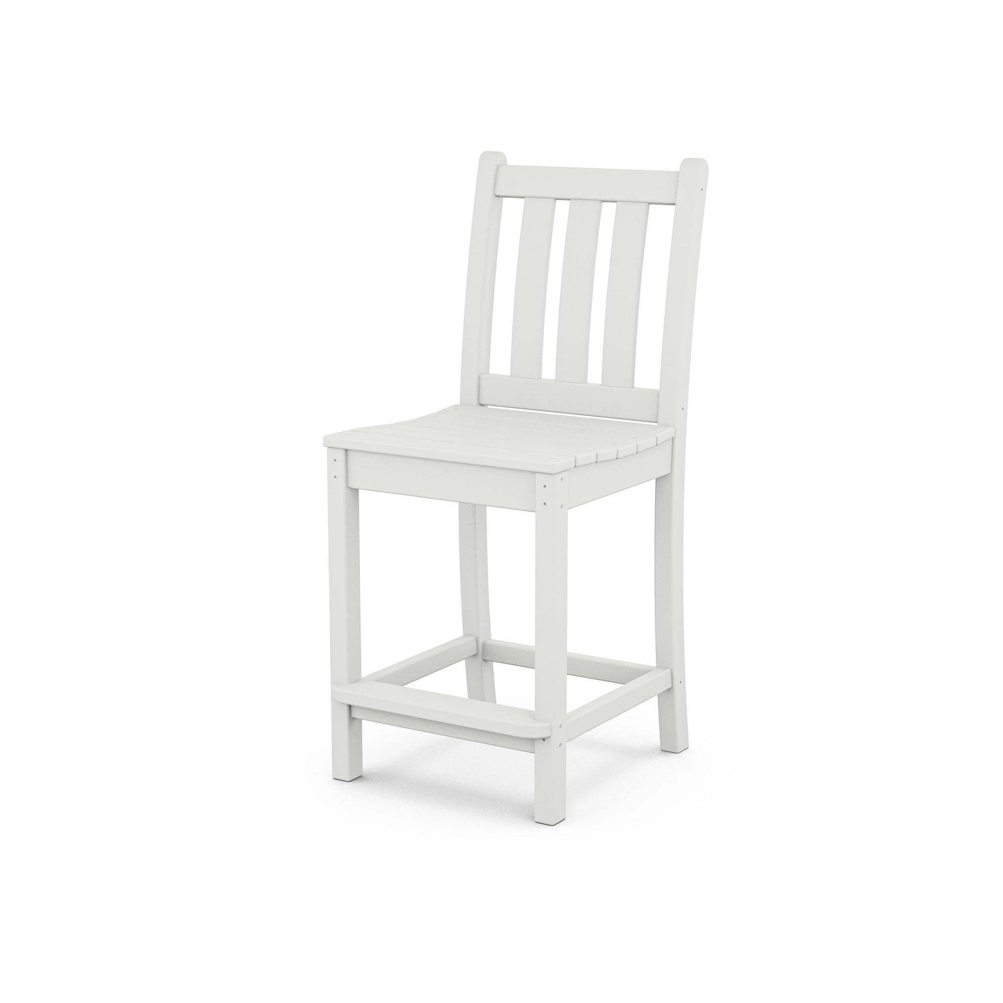 POLYWOOD Traditional Garden Counter Side Chair 6
