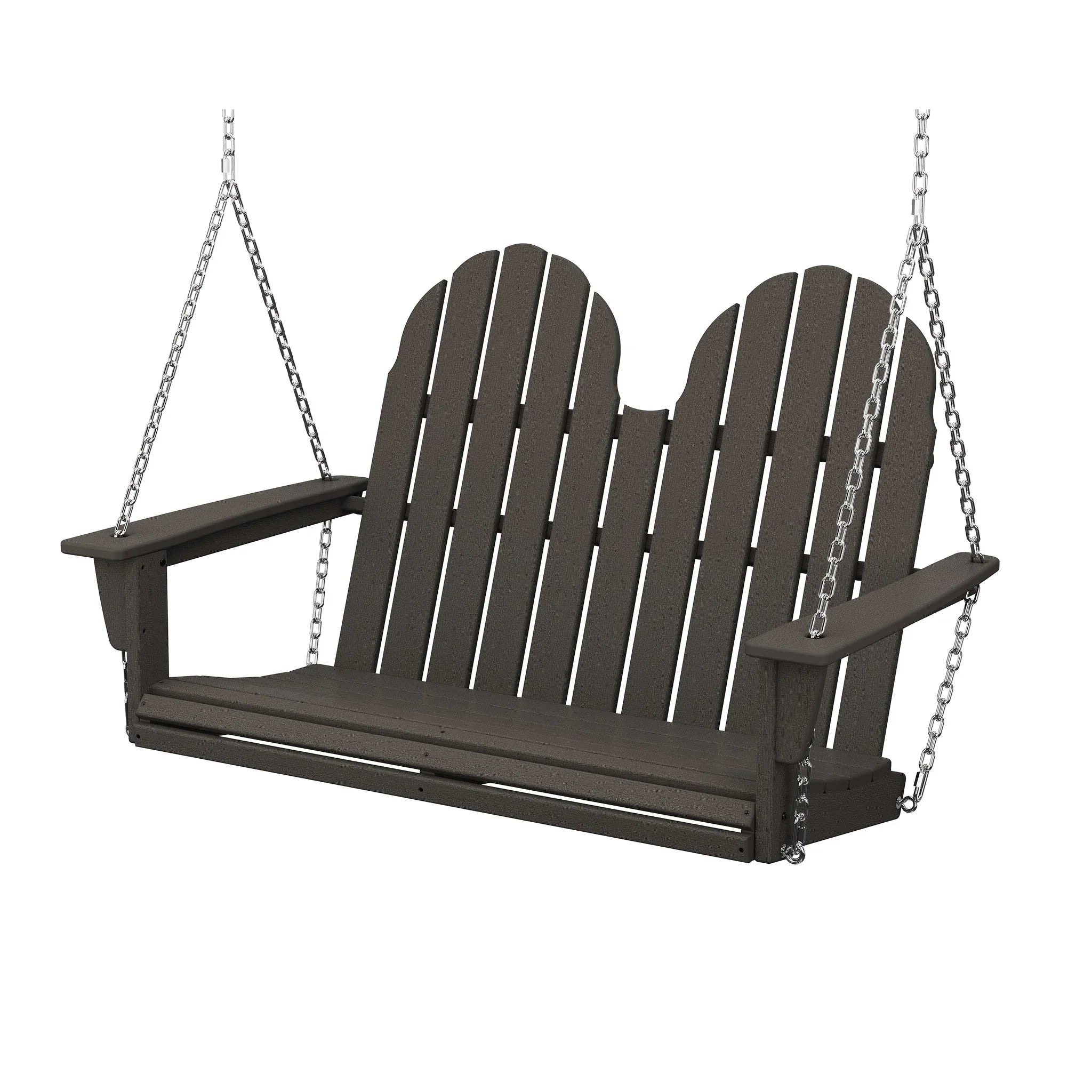 POLYWOOD Vineyard Adirondack 48" Swing 8