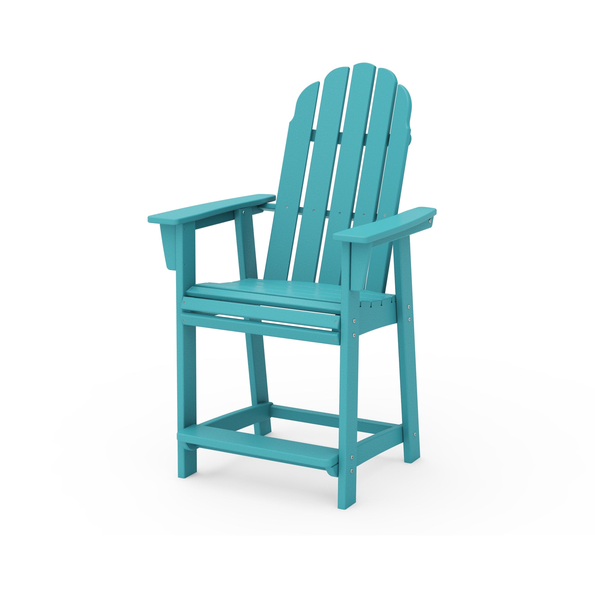 POLYWOOD Vineyard Adirondack Counter Chair 8