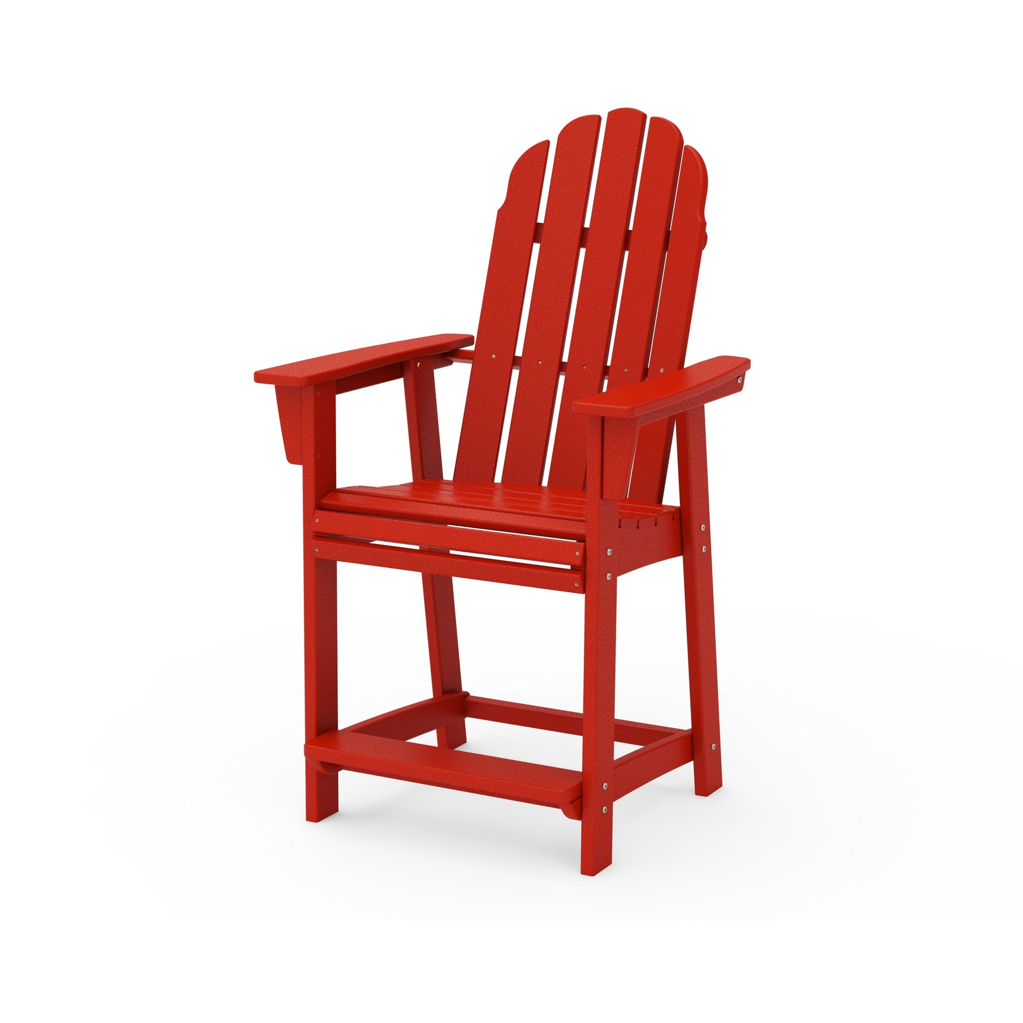 POLYWOOD Vineyard Adirondack Counter Chair 13