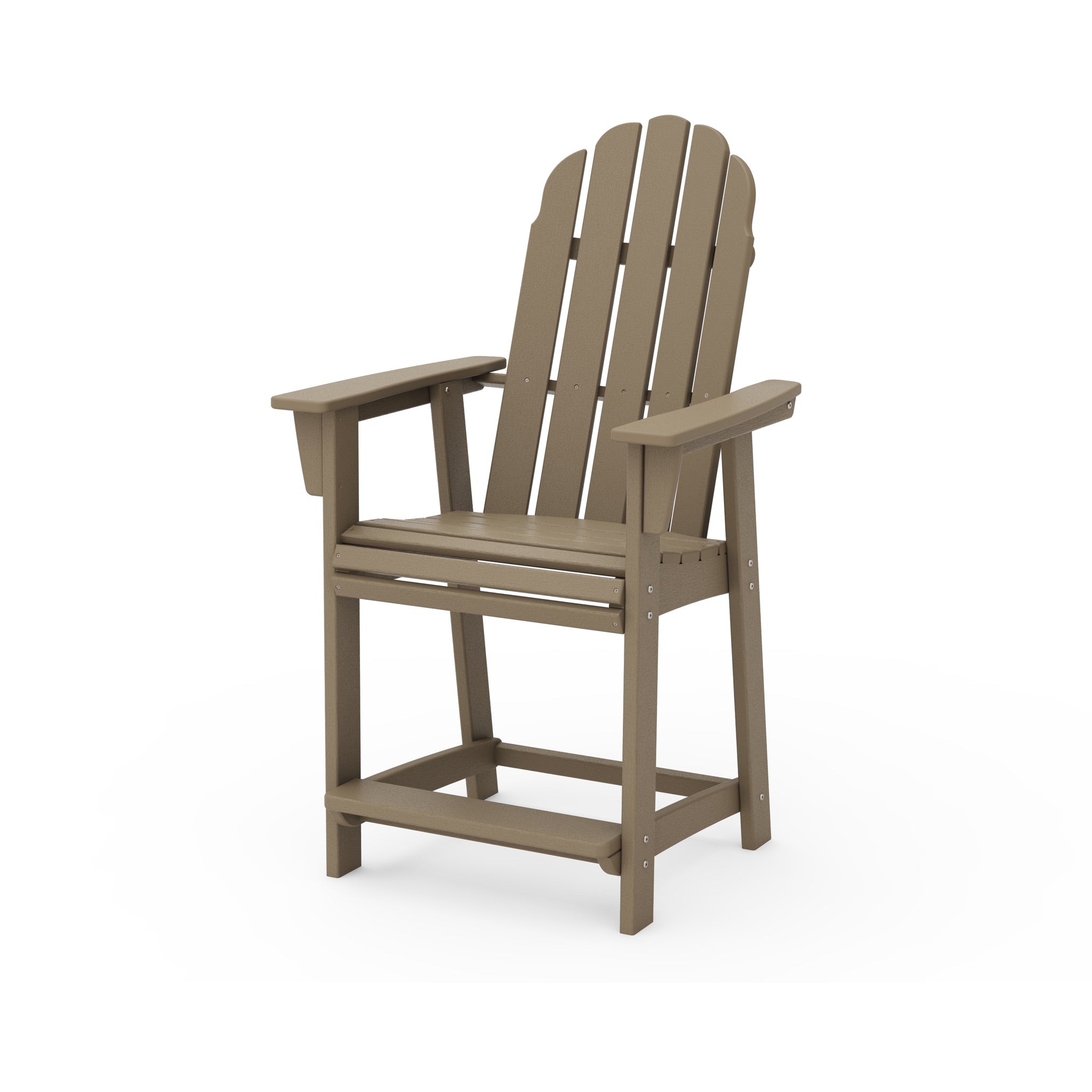 POLYWOOD Vineyard Adirondack Counter Chair 16
