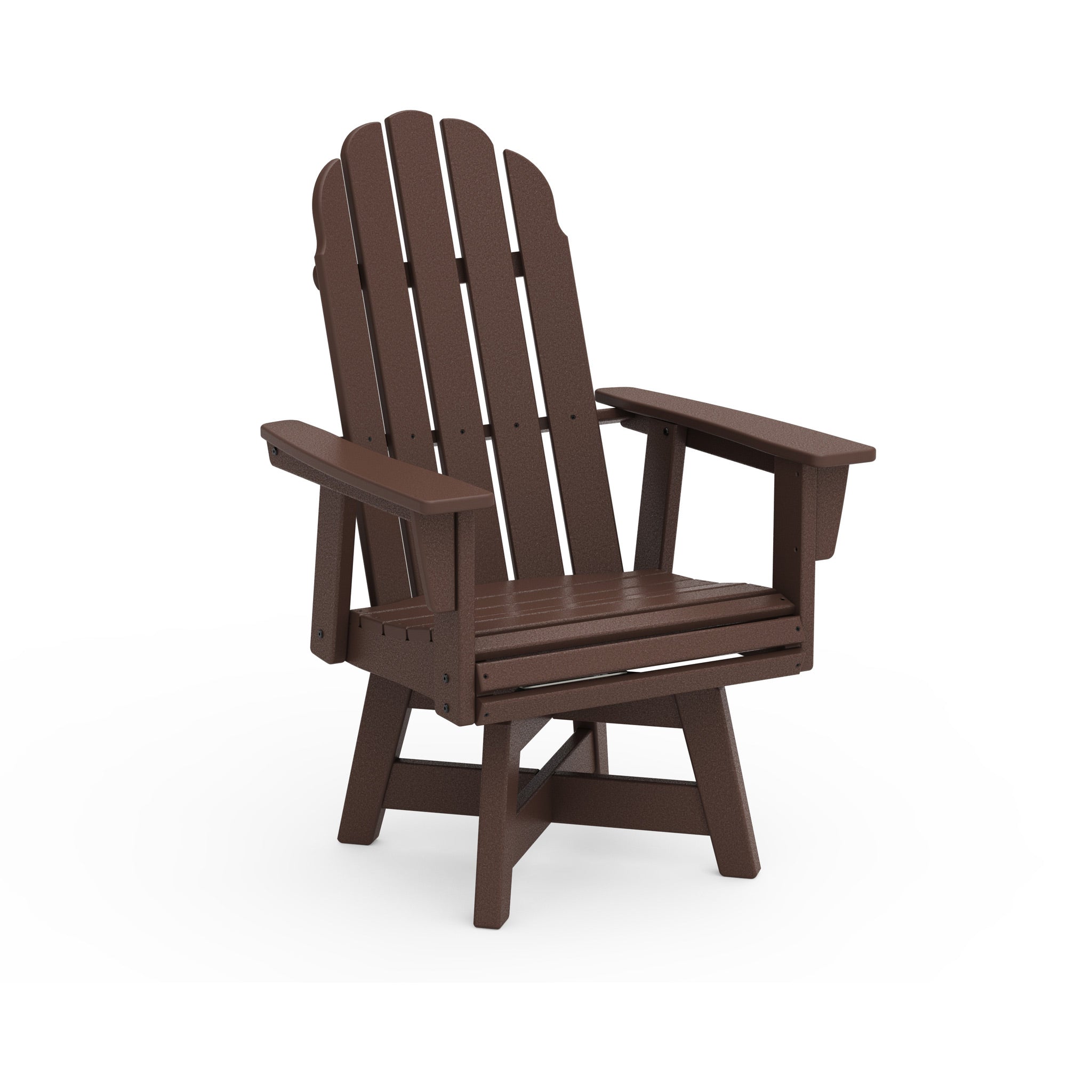POLYWOOD Vineyard Adirondack Swivel Dining Chair 4