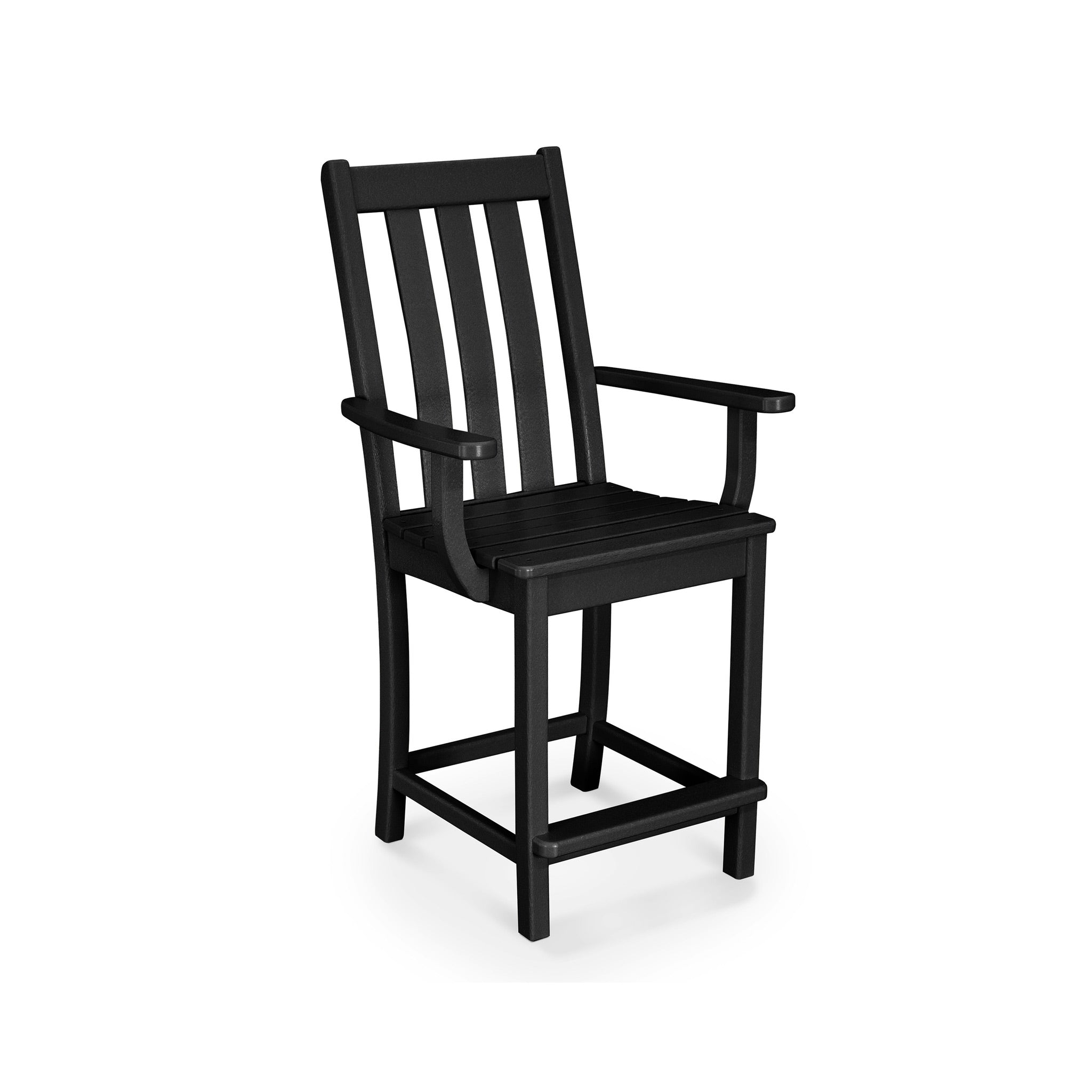POLYWOOD Vineyard Counter Arm Chair 1