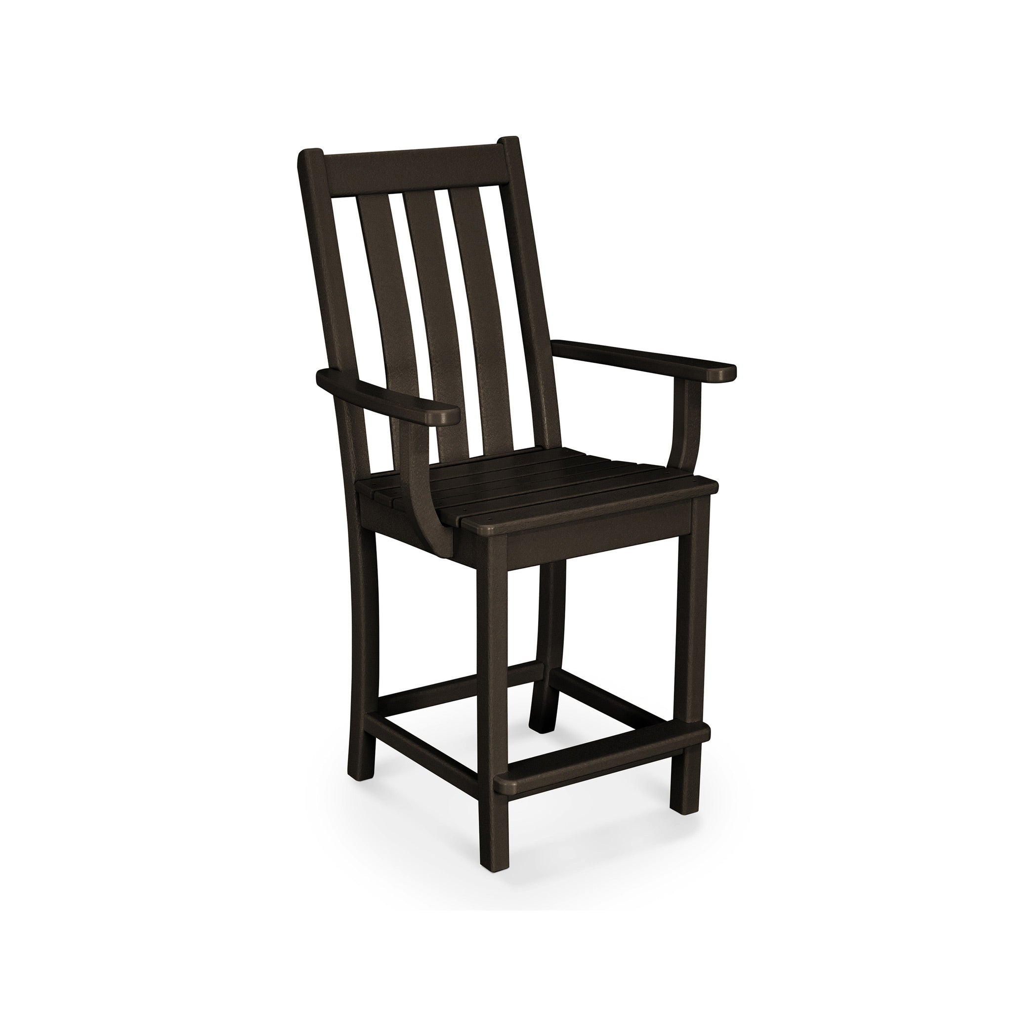 POLYWOOD Vineyard Counter Arm Chair 4
