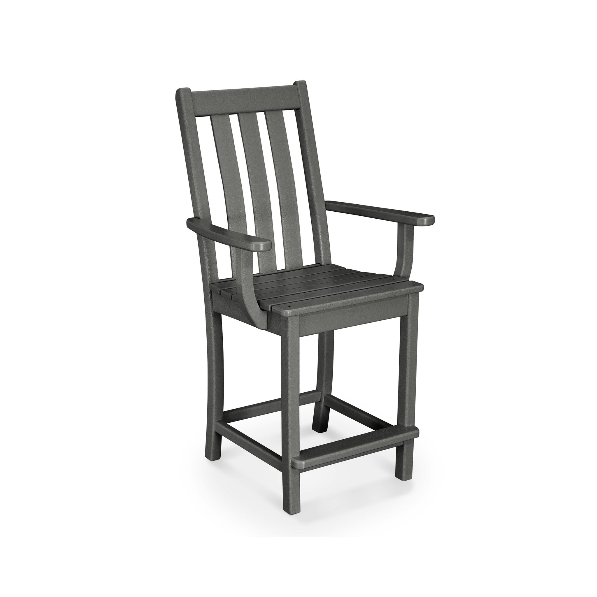 POLYWOOD Vineyard Counter Arm Chair 2