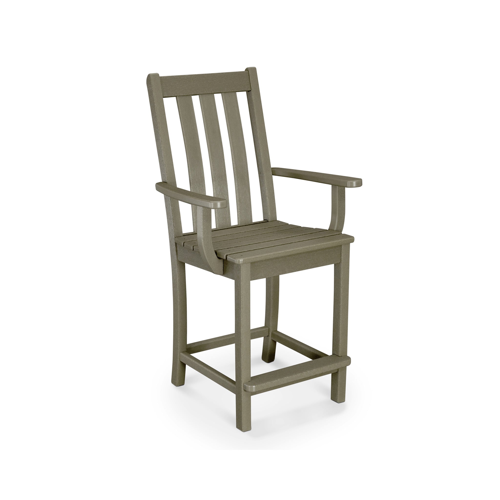POLYWOOD Vineyard Counter Arm Chair 9