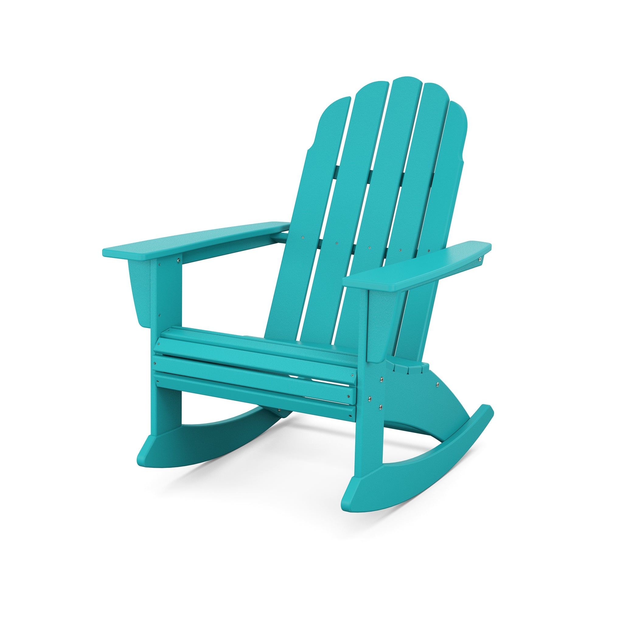 POLYWOOD Vineyard Curveback Adirondack Rocking Chair 8